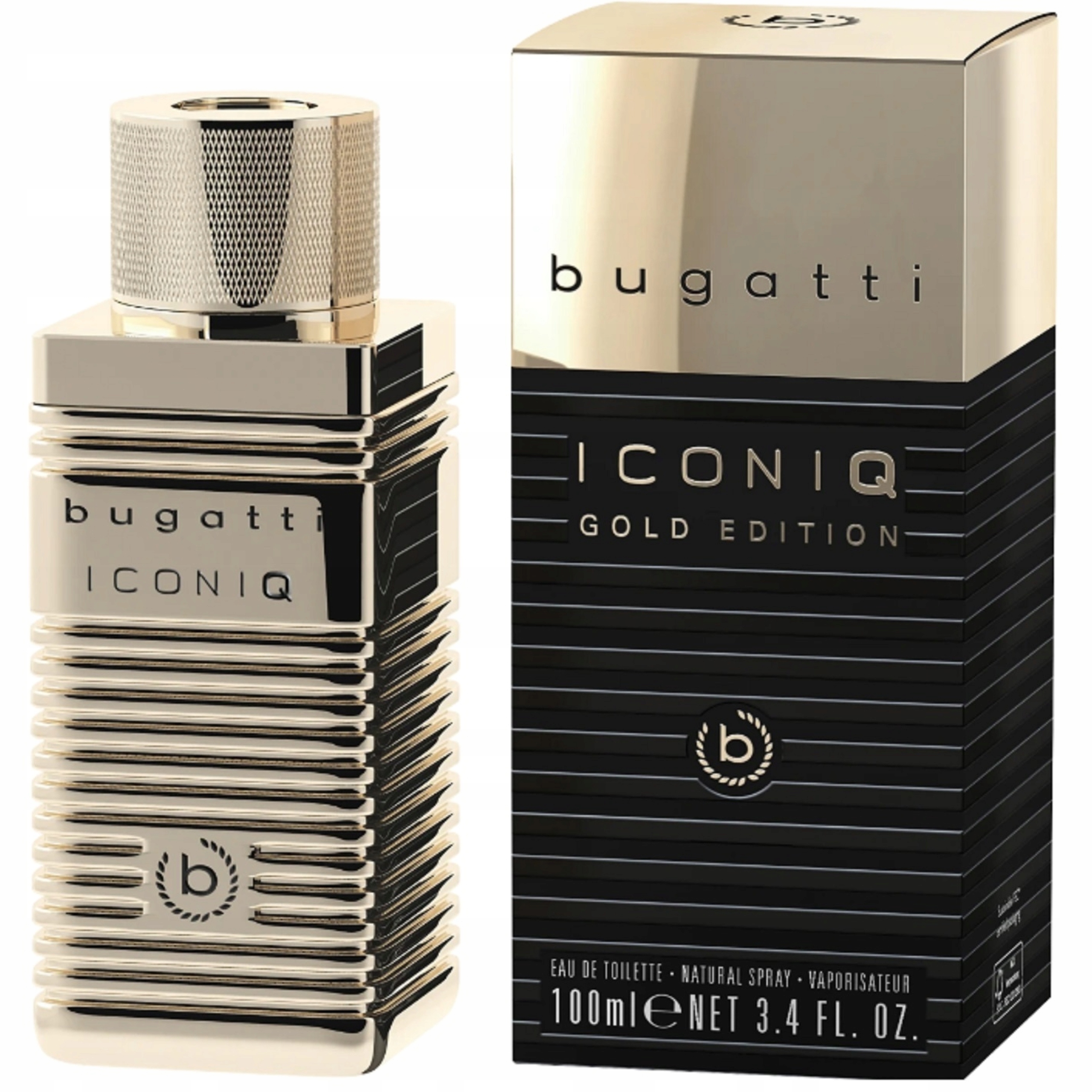 Bugatti Iconiq Gold woda toaletowa dla mężczyzn 100 ml