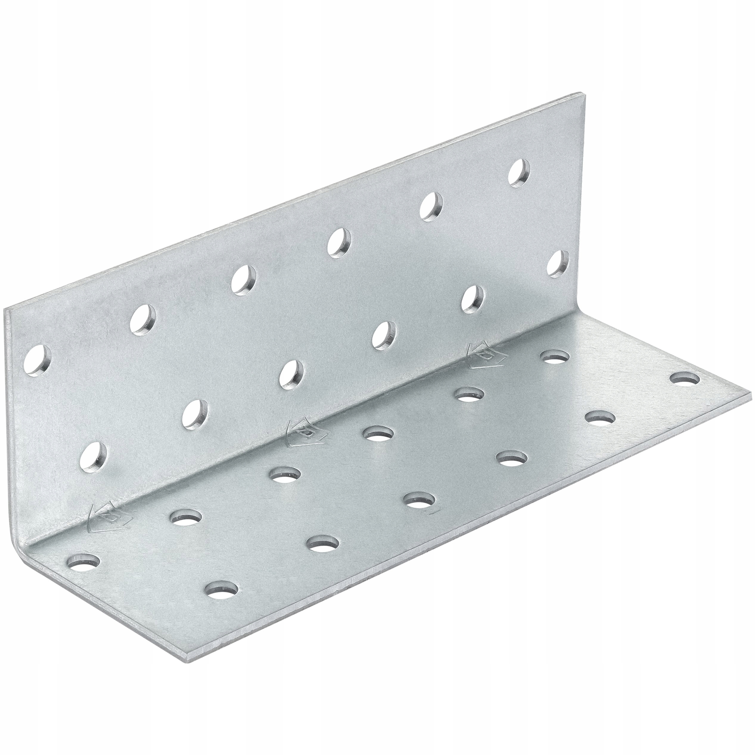Tesařský spojovací montážní úhelník 40x40x120 x 2 mm KM16 50 Ks
