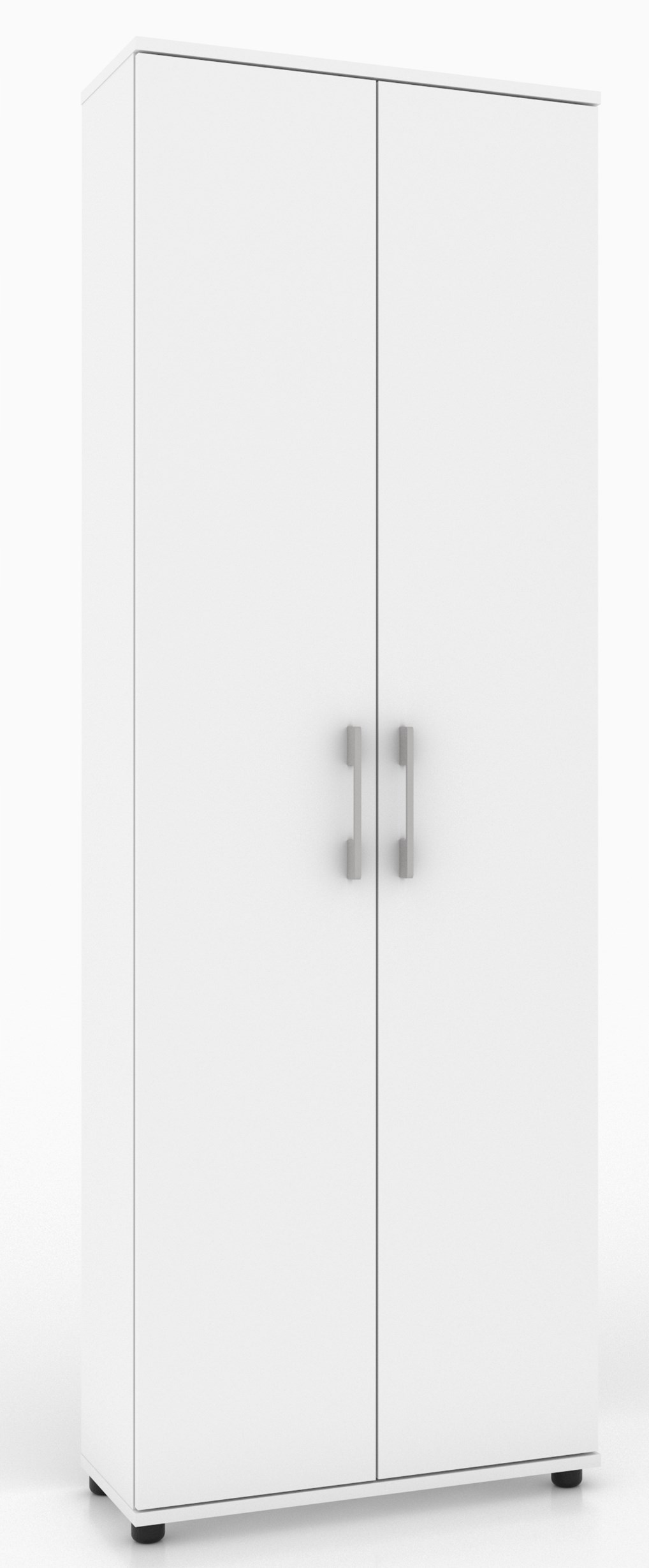 Regál Biely S Policami Šatníková Skriňa Kancelária Salon