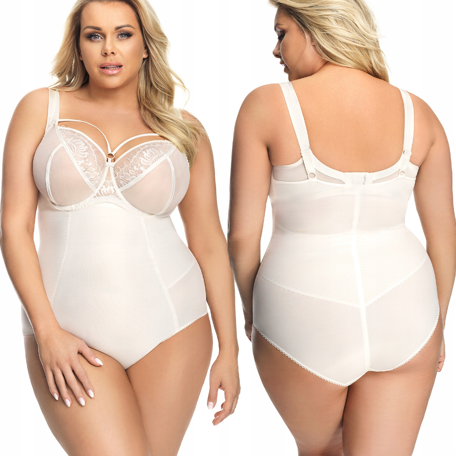 Gorsenia K148 Sanremo smetanová zeštíhlující barva S Body