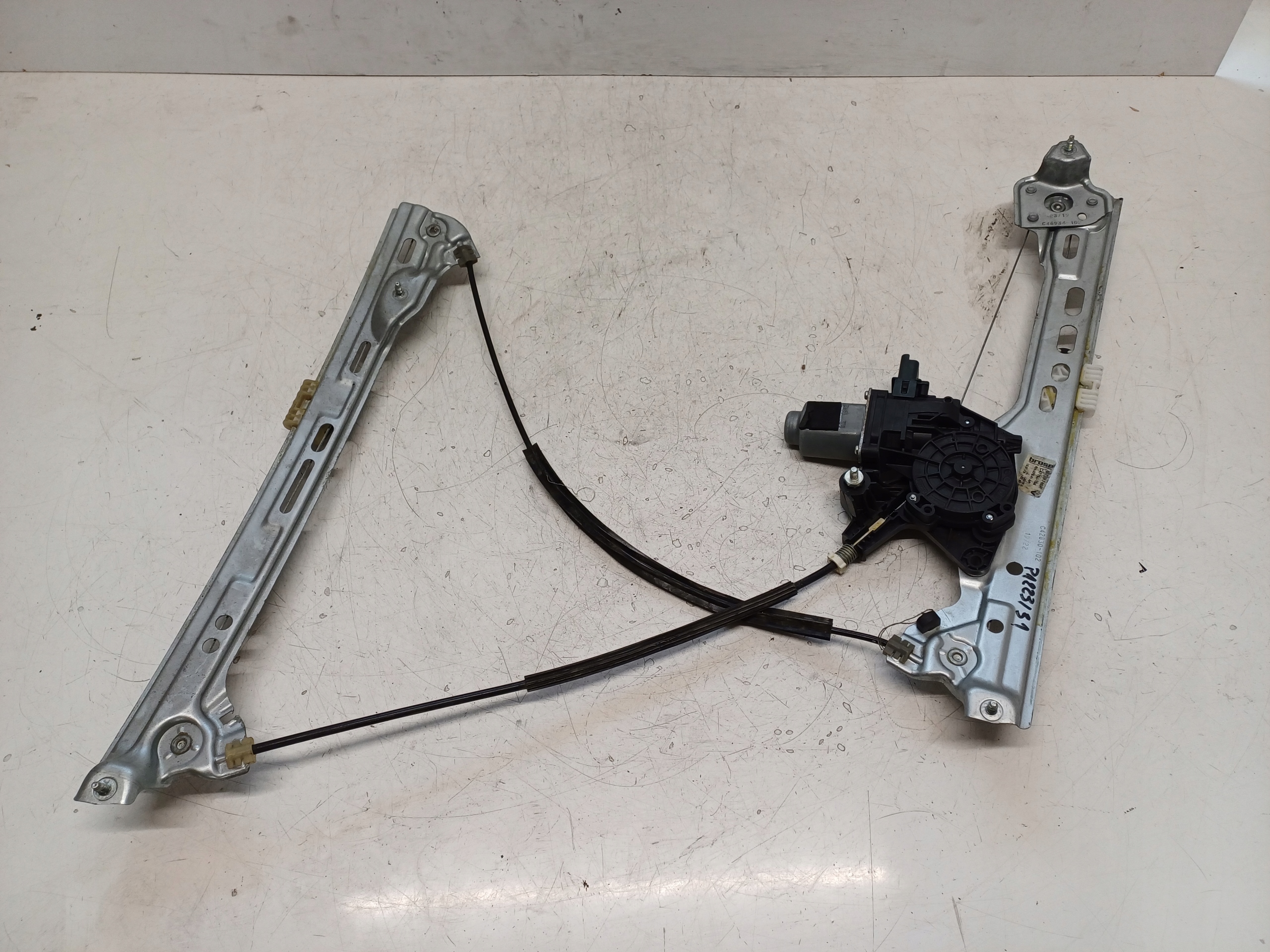 RENAULT MEGANE 4 IV 16- MECHANIZM SZYBY PRAWY PRZÓD 807206746R