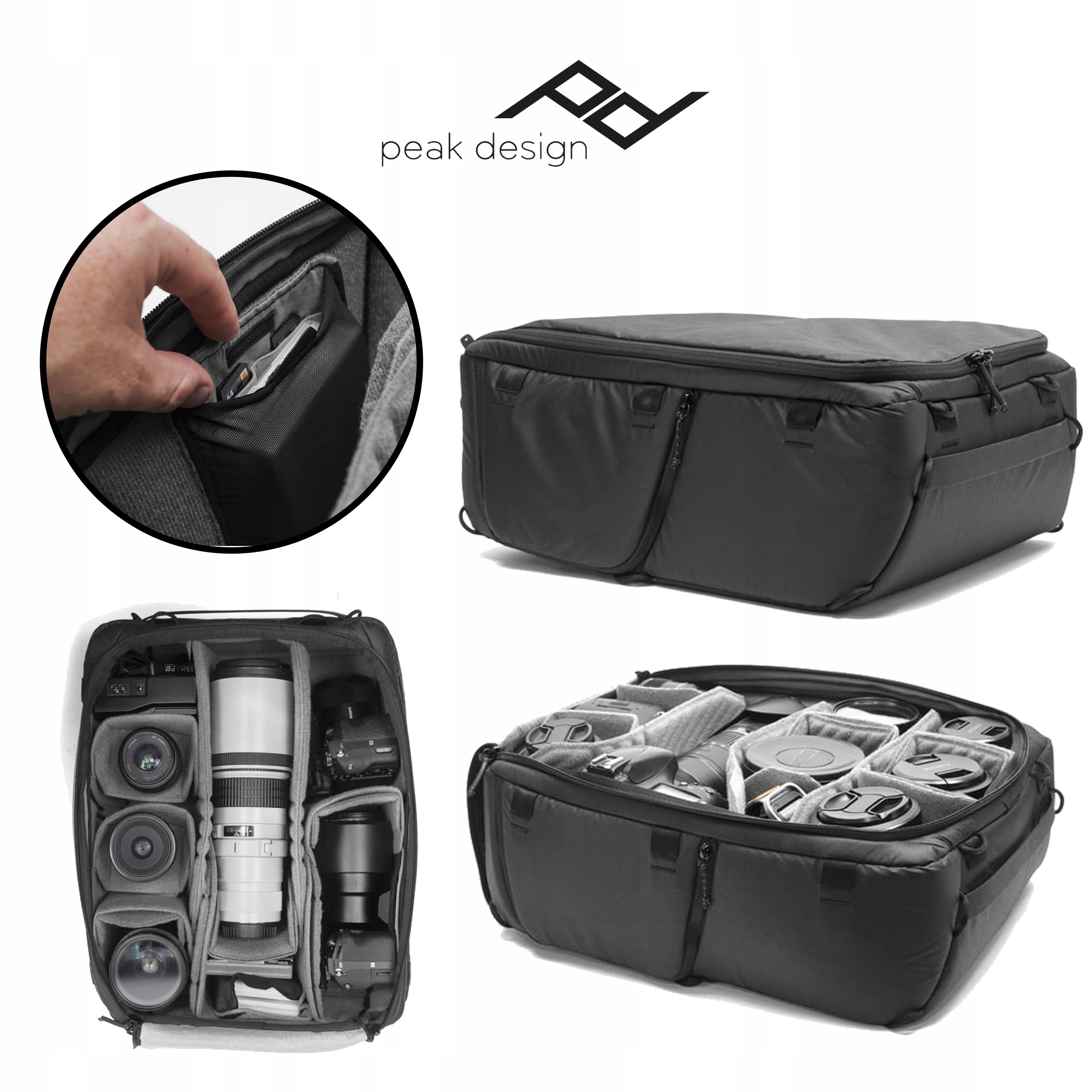 Wkład Peak Design Camera Cube Large - duży BCC-L-BK-1