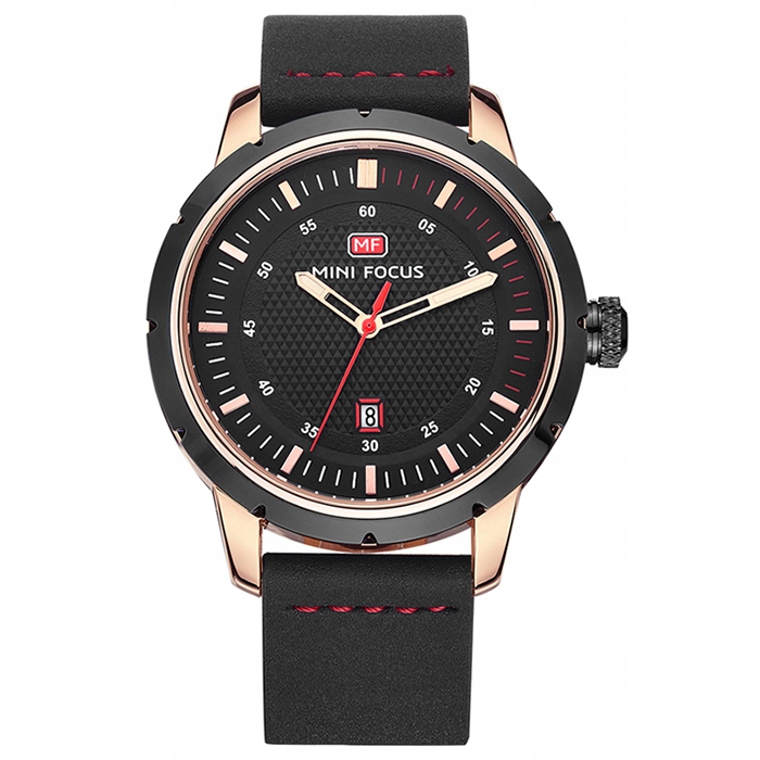 Pánské hodinky Mini Focus analogový pásek datumovka