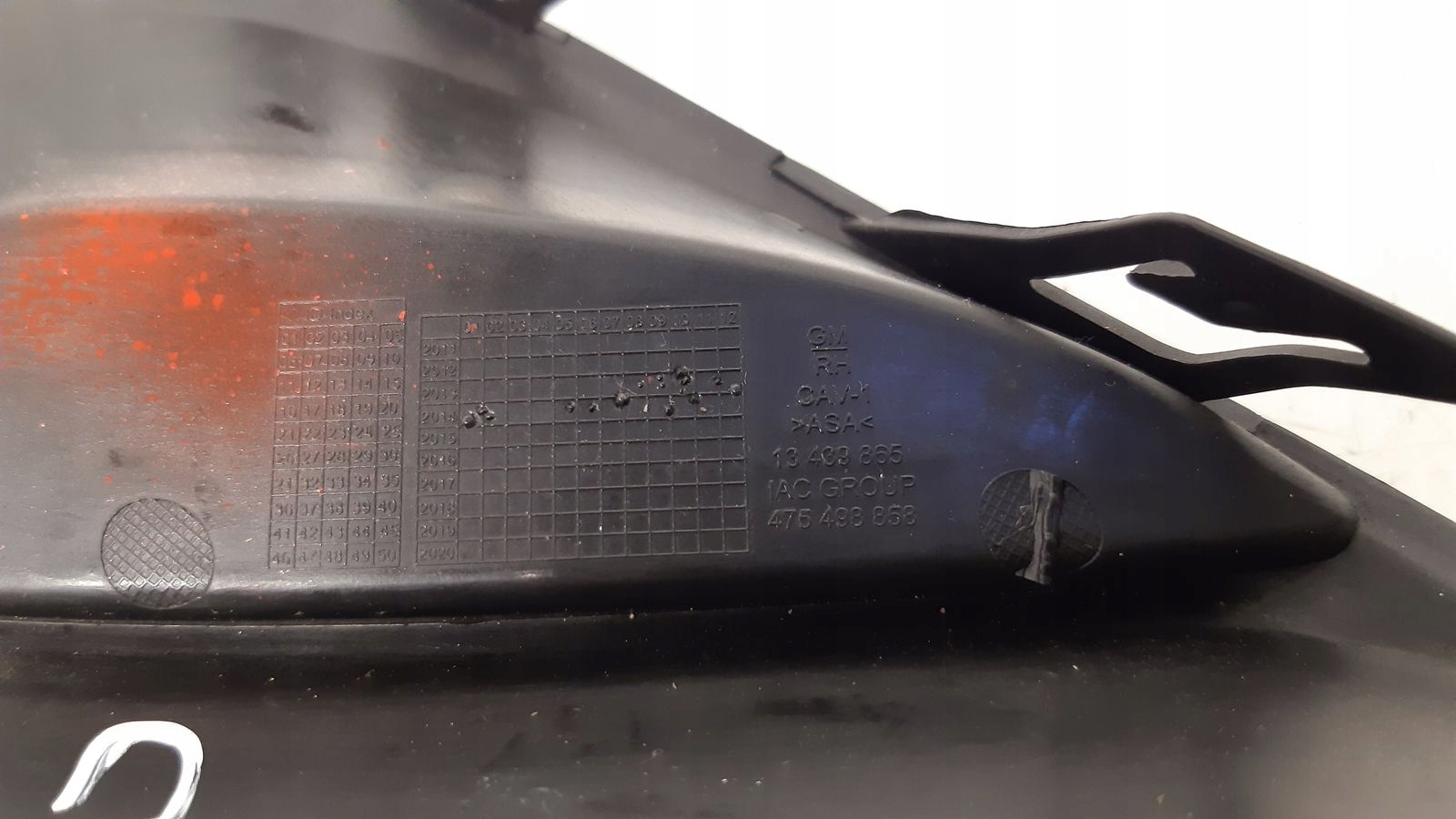 griglia Paraurti Destro Opel Corsa D