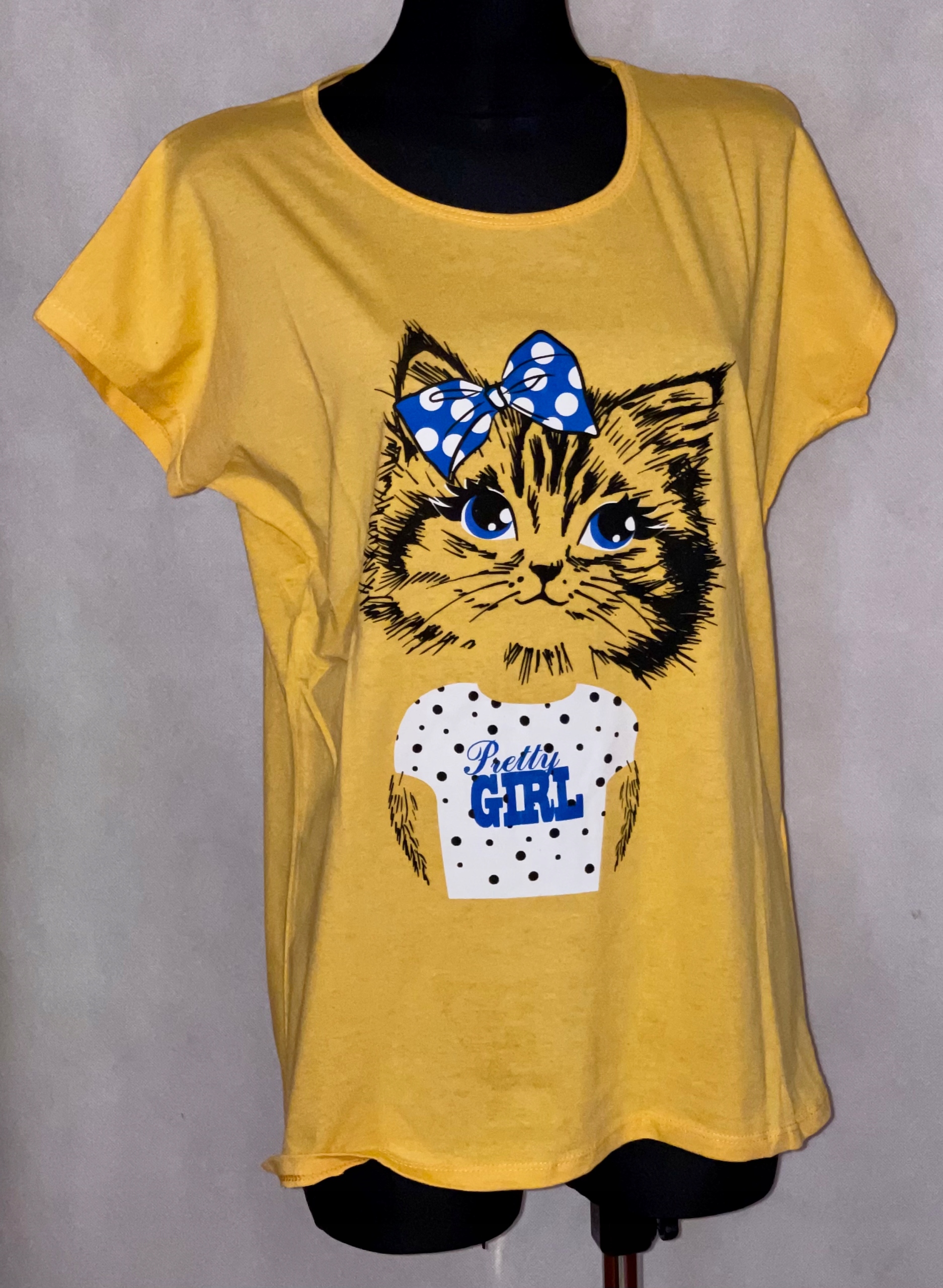 

Modna bluzka koszulka t-shirt print rozmiar 3XL
