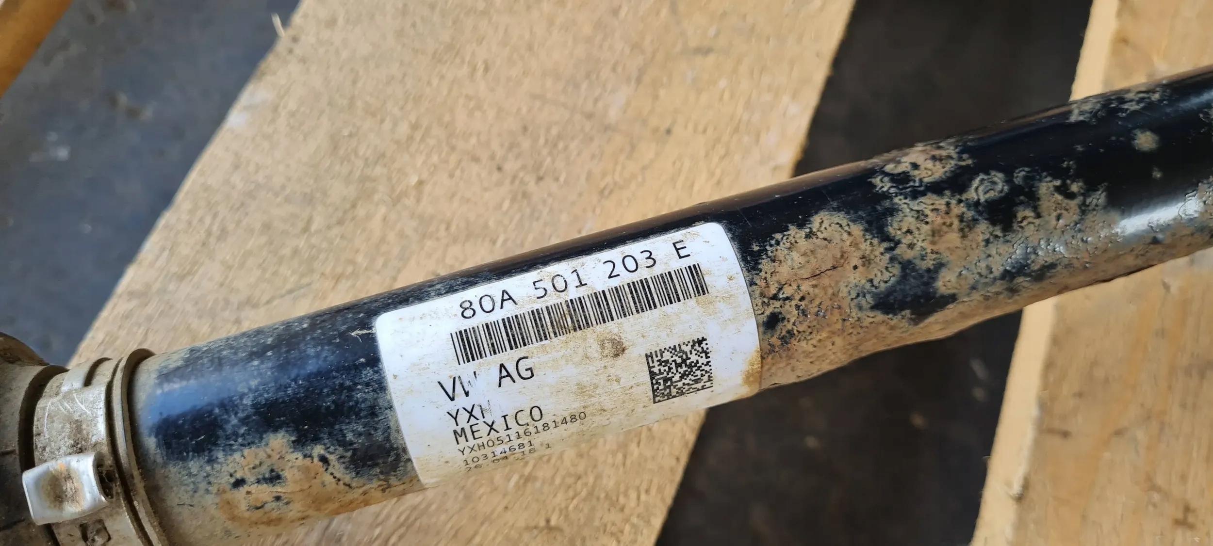 SQ5 Q5 80A semi-axis semi-axis left right rear part rear 3.0 TFSI 80A501203E