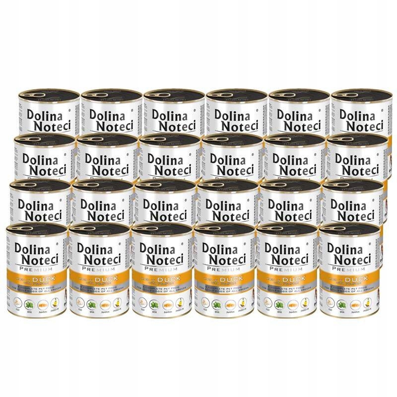 Levně Krmivo pro psy Dolina Noteci Premium bohaté na kachnu s dýní sada 24 x 400g
