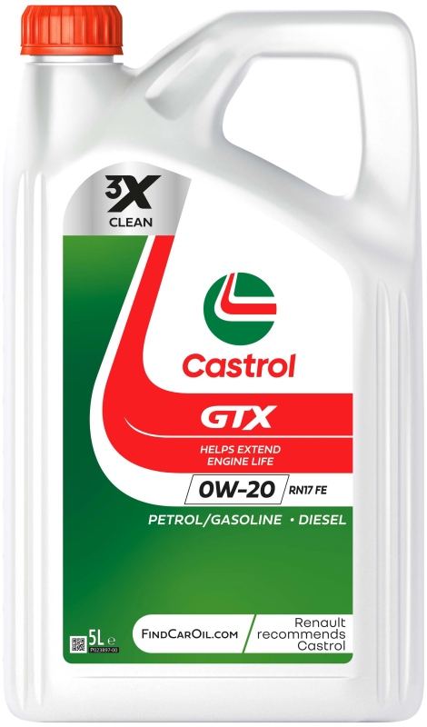 Castrol Olej 0V20 5L Gtx RN17 Fe C5