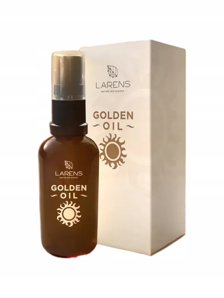 Larens Golden Oil 50 ml – Zlatý olej na obličej a tělo