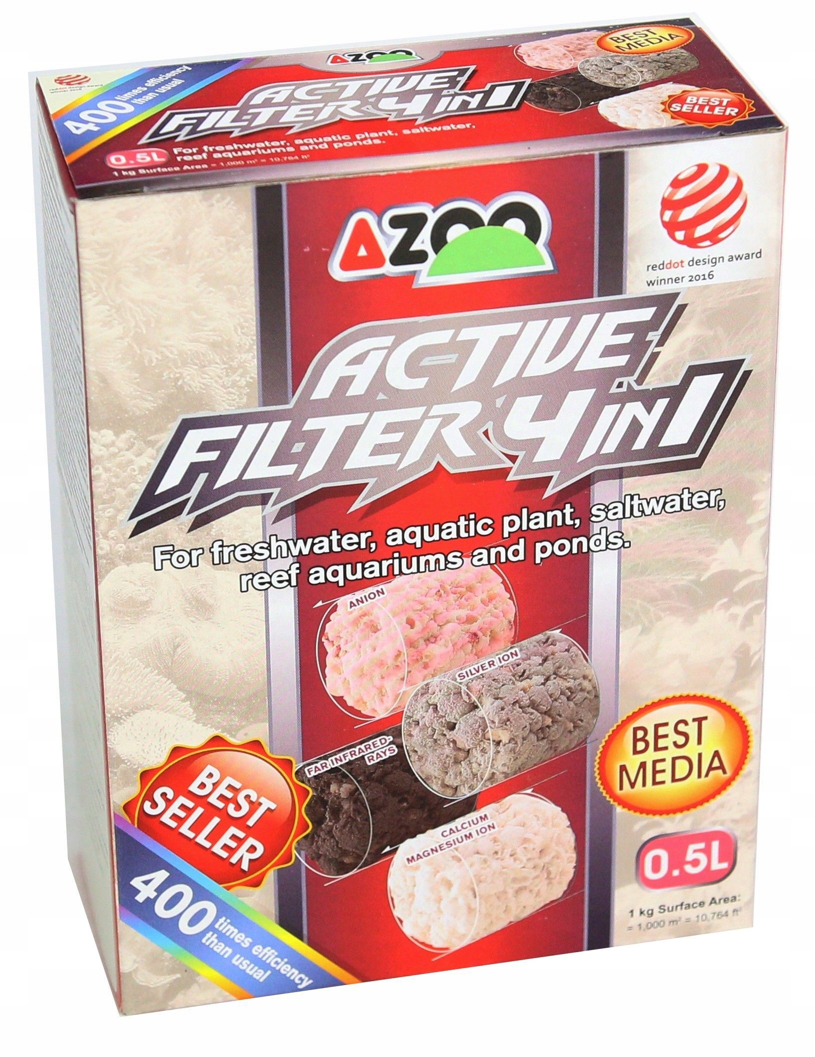 

Azoo Active Filter 4in1 0,5l