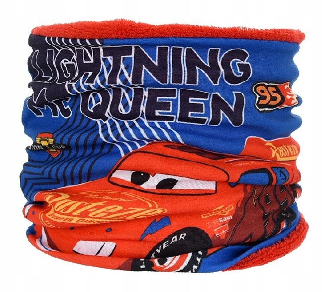 

Komin polarowy dla chłopca Disney Cars Auta Zygzak