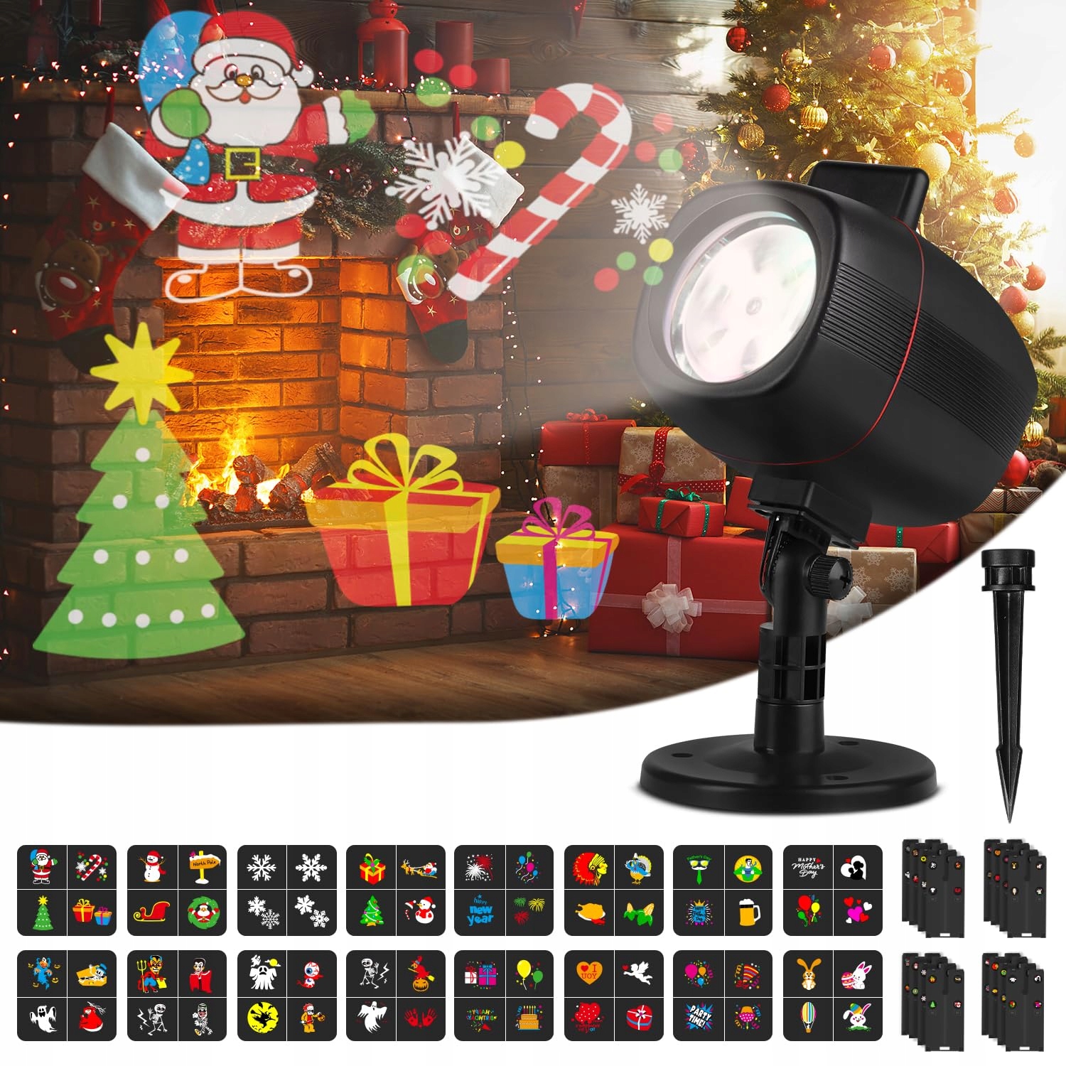 Projektor laserowy OUSFOT 7 W Stan opakowania otwarte