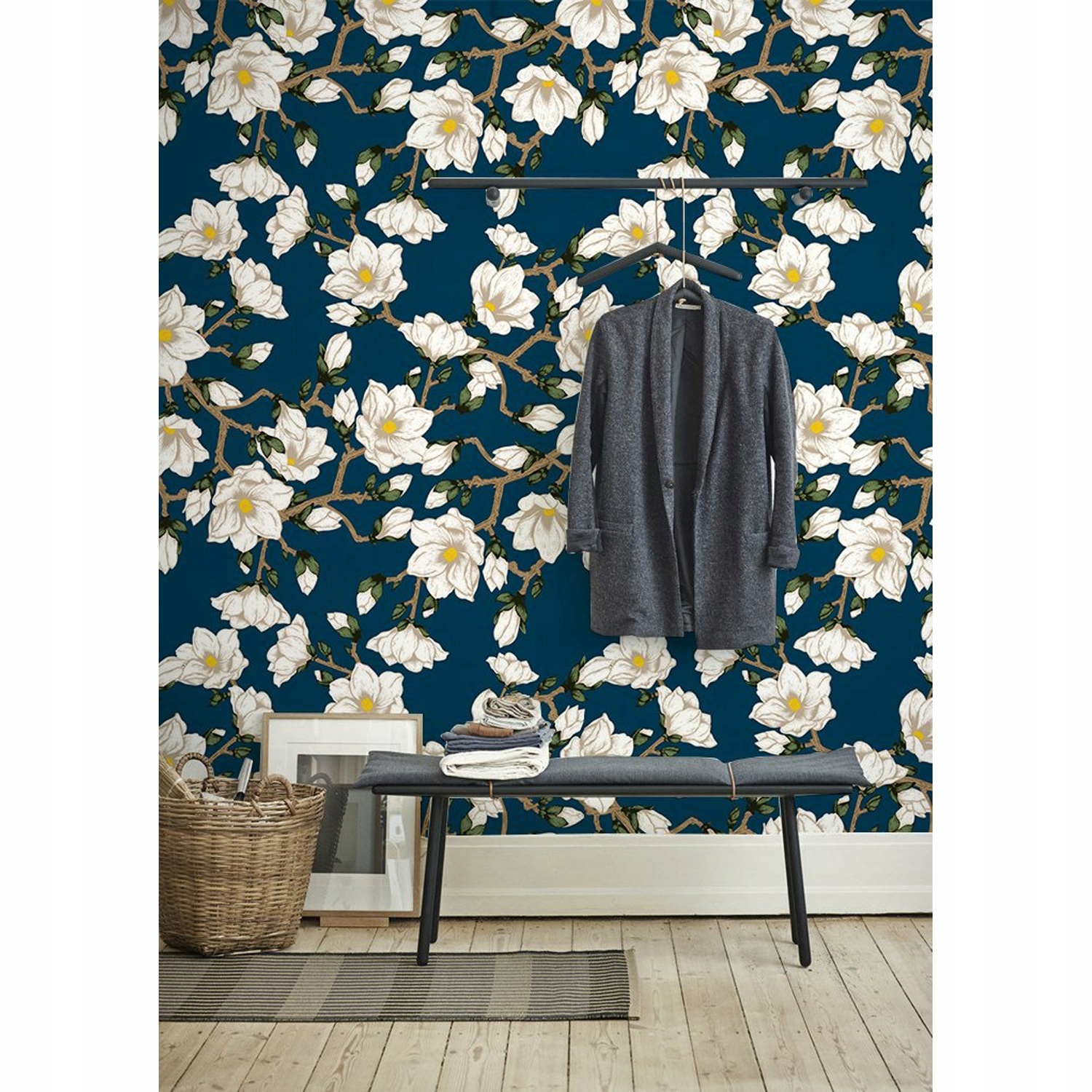 

Fototapeta do sypialni Ciemne stokrotki 250x104 cm