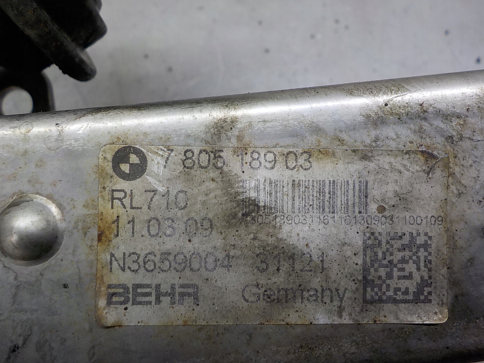 BMW 1 E87 2.0 D Abgaskuehler AGR 780518903