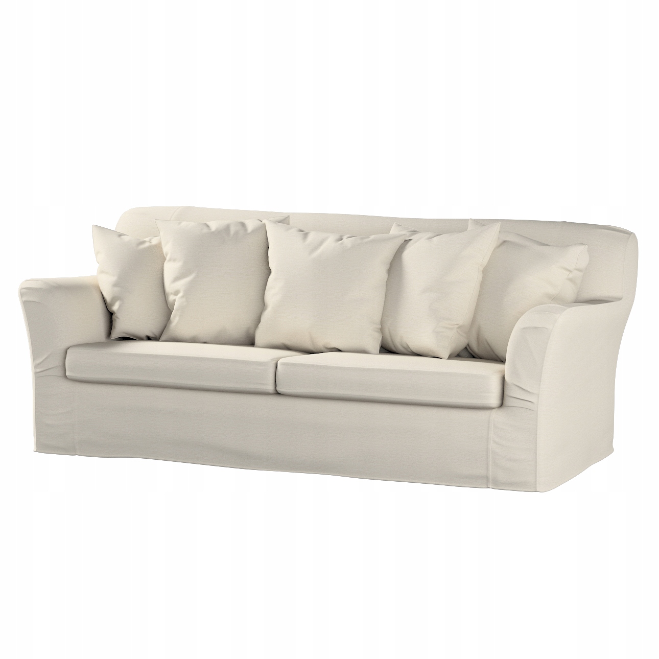Dekoria potah na rozkládací pohovku Tomelilla pro 3 osoby Ikea, hnědý