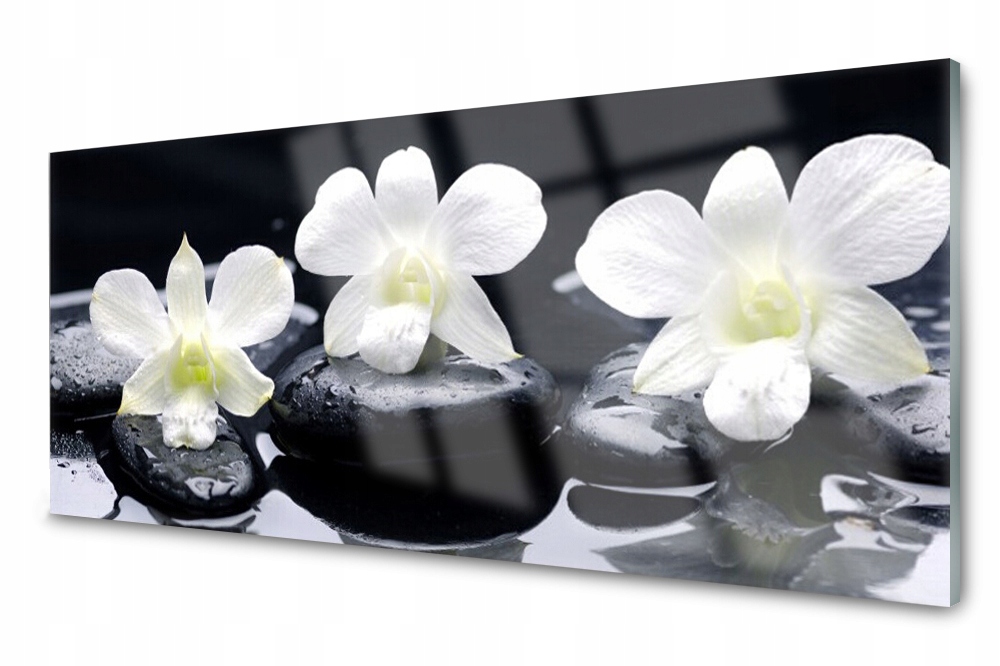 

Panel szklany do kuchni Kwiat Roślina 125x50