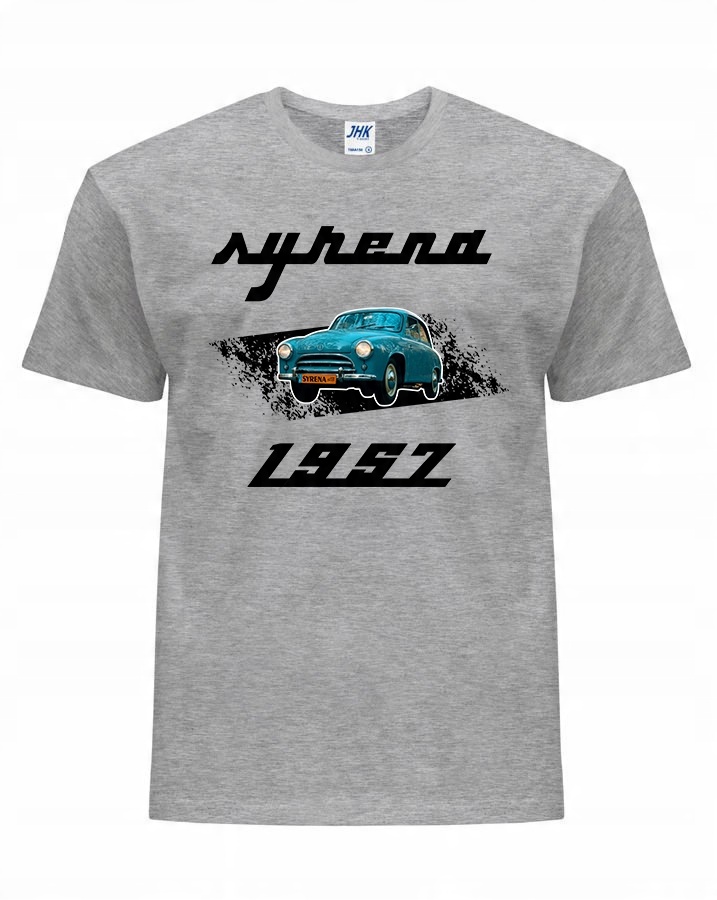 

koszulka t-shirt Samochód Prl Syrena retro XL