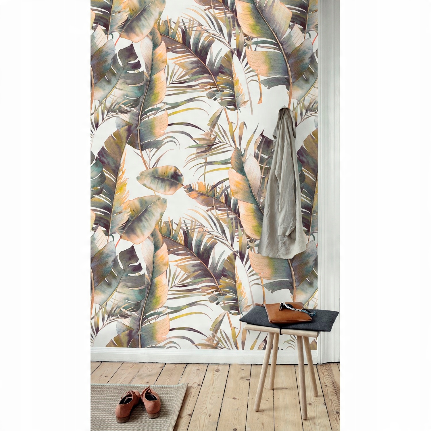 

Flizelinowa fototapeta Duże liście banana 254x184