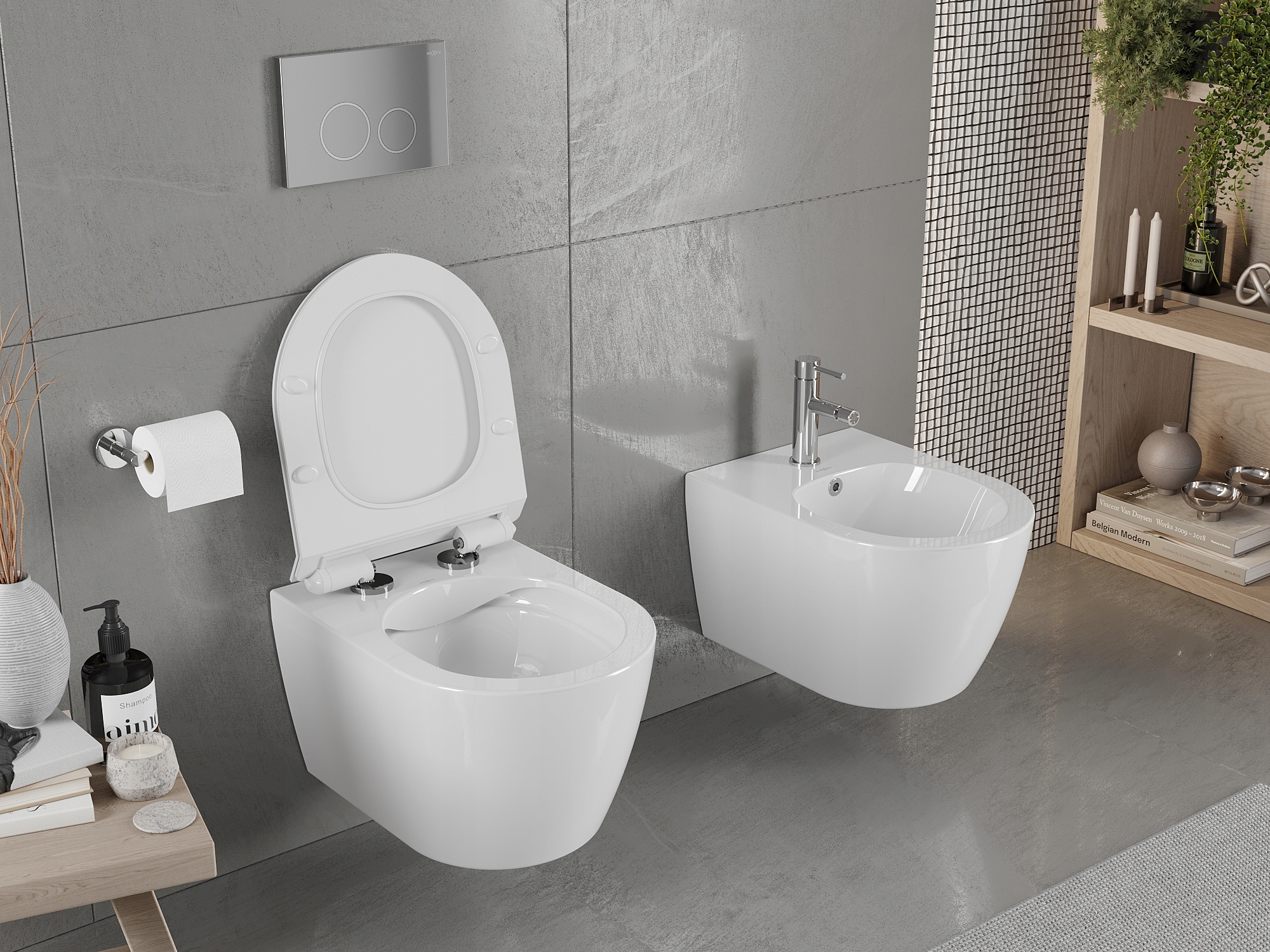 MEXEN CARMEN MISKA WC RIMLESS DESKA DUROPLAST SLIM Kod producenta 30880100