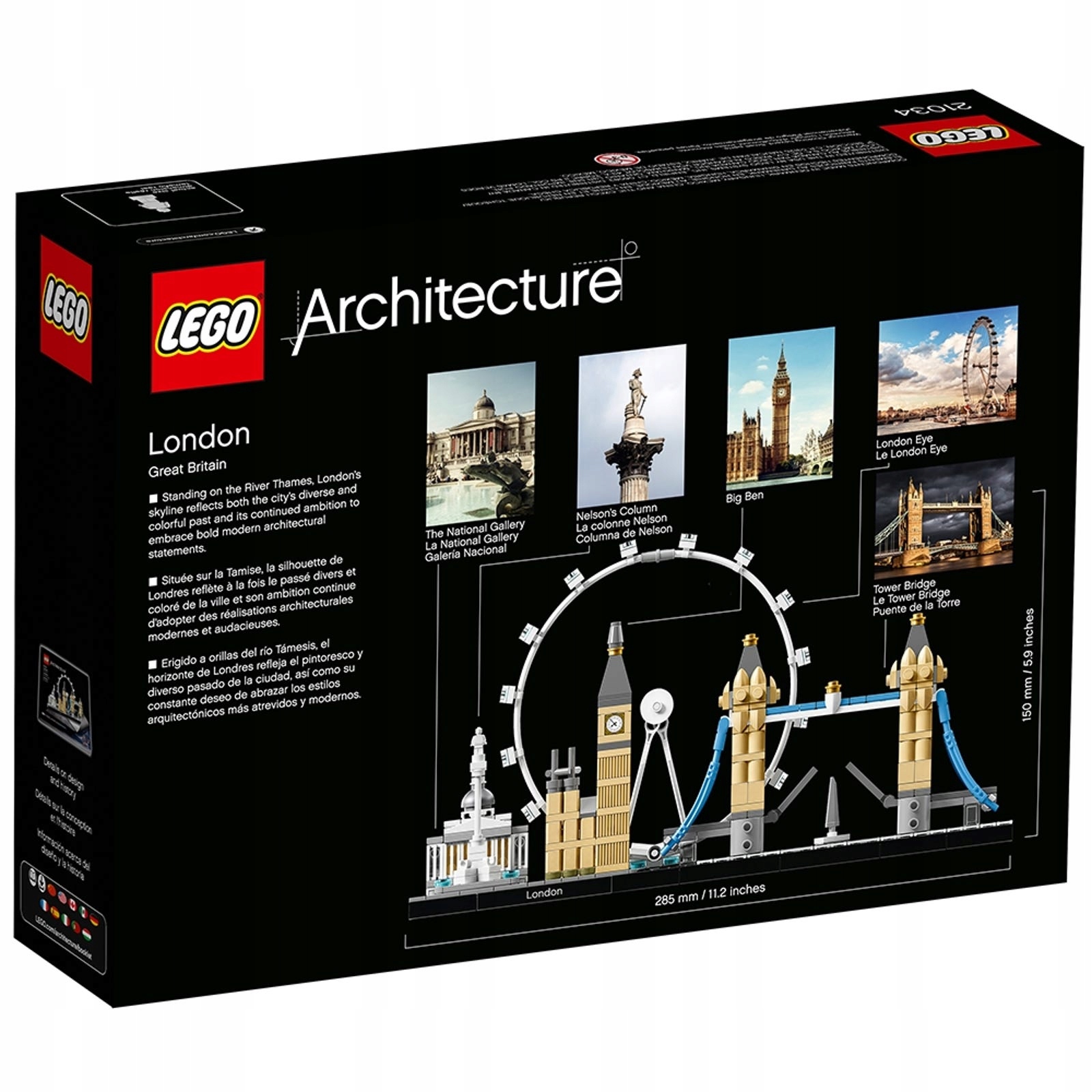 LEGO ARCHITECTURE 21034 Londyn EAN (GTIN) 5702015865333