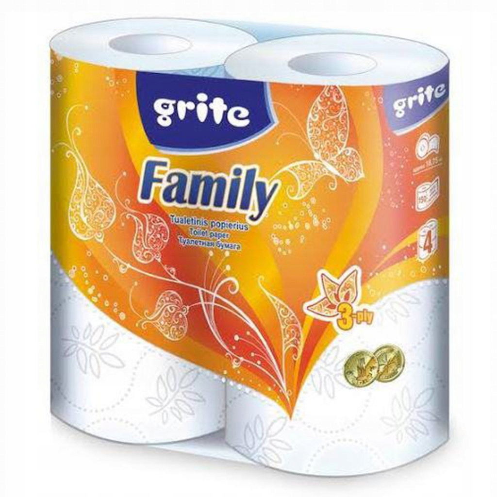 

Grite Family papier toaletowy, 4 szt.
