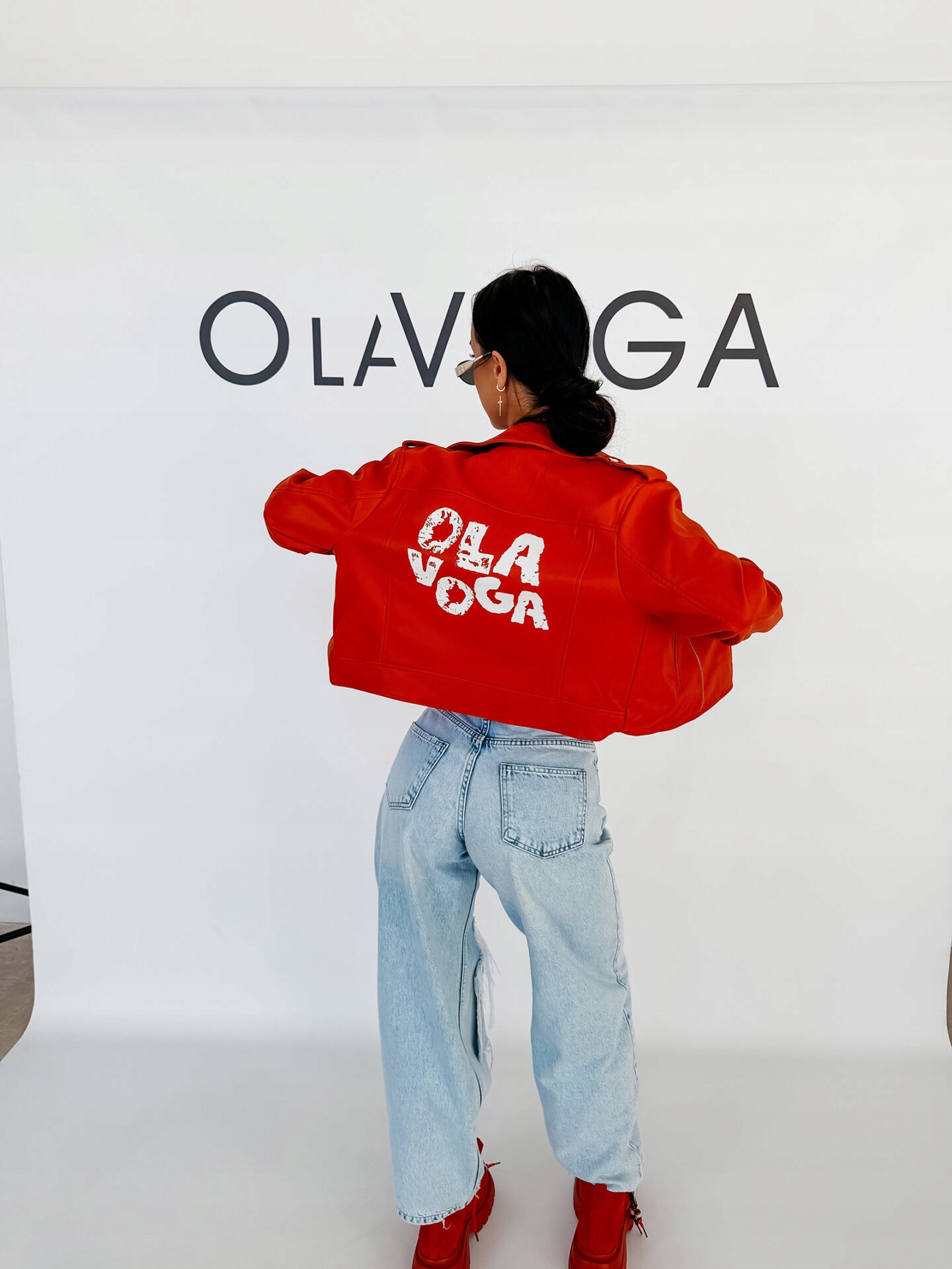 Dámská Bunda Ladyo Olavoga Červená