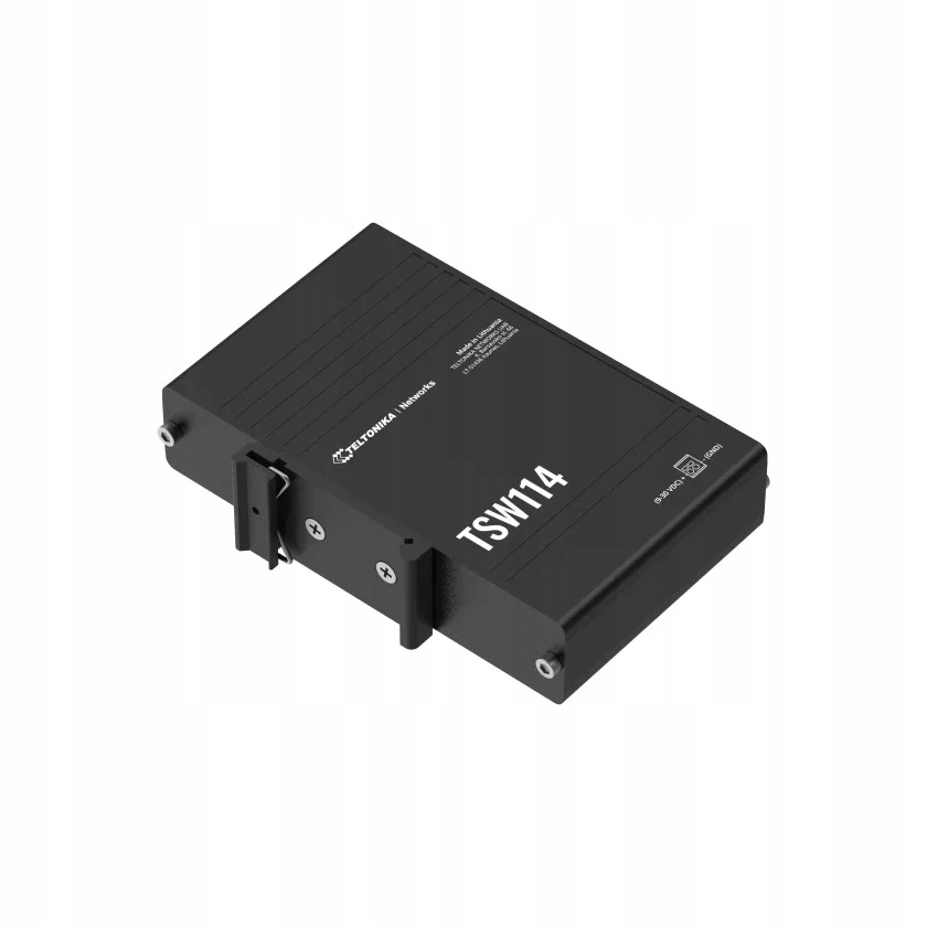 Teltonika TSW114 Gigabit Switch s montáží na Din lištu