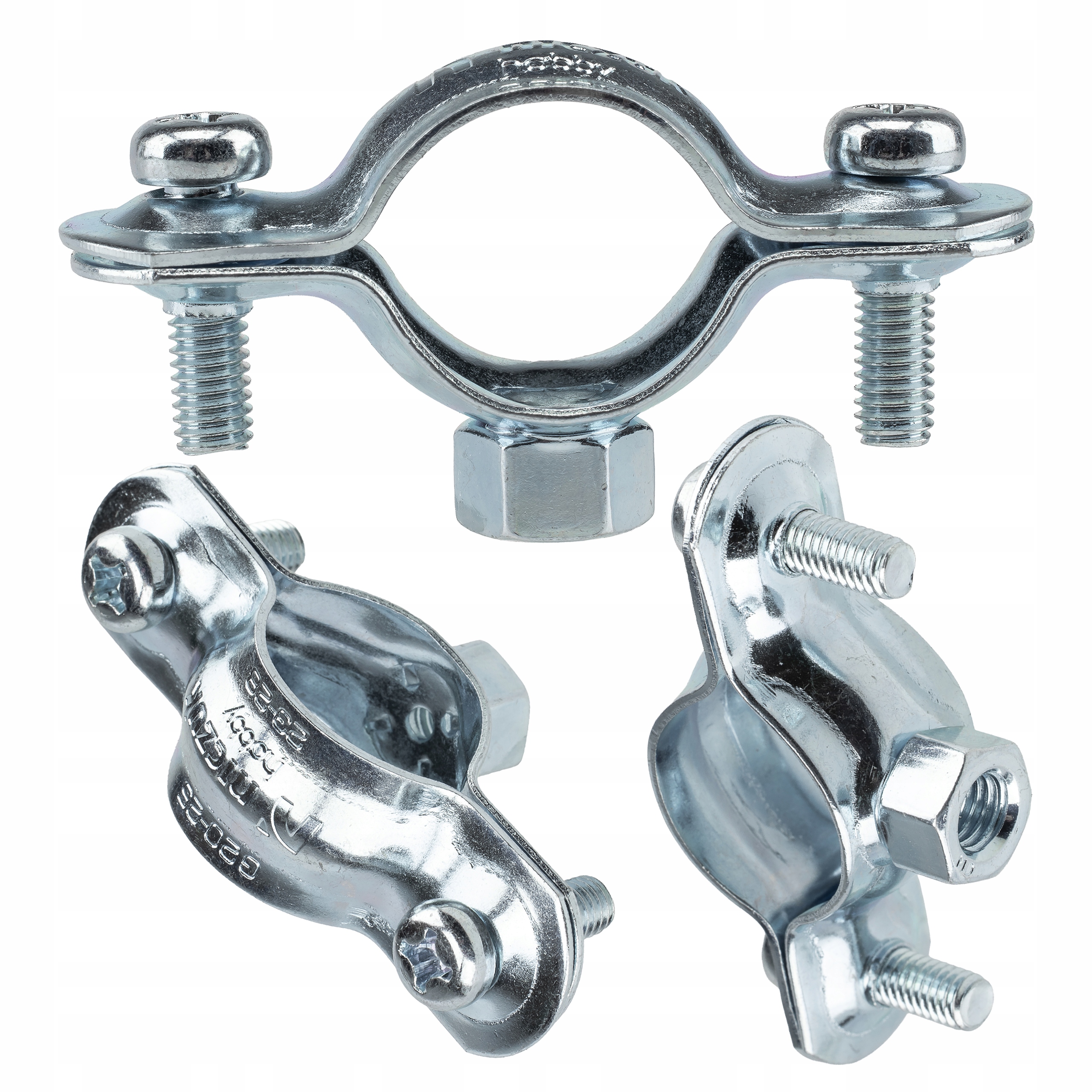 Uchwyt Pojedyńczy Obejma Do Rur Stalowy Bez Gumy Ø3/4'' 23-28 mm Solidny