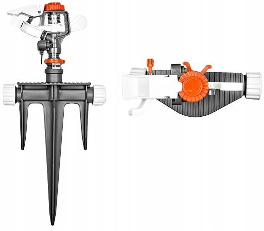 

Zraszacz pulsacyjny na kolcu trójzębnym Bradas
