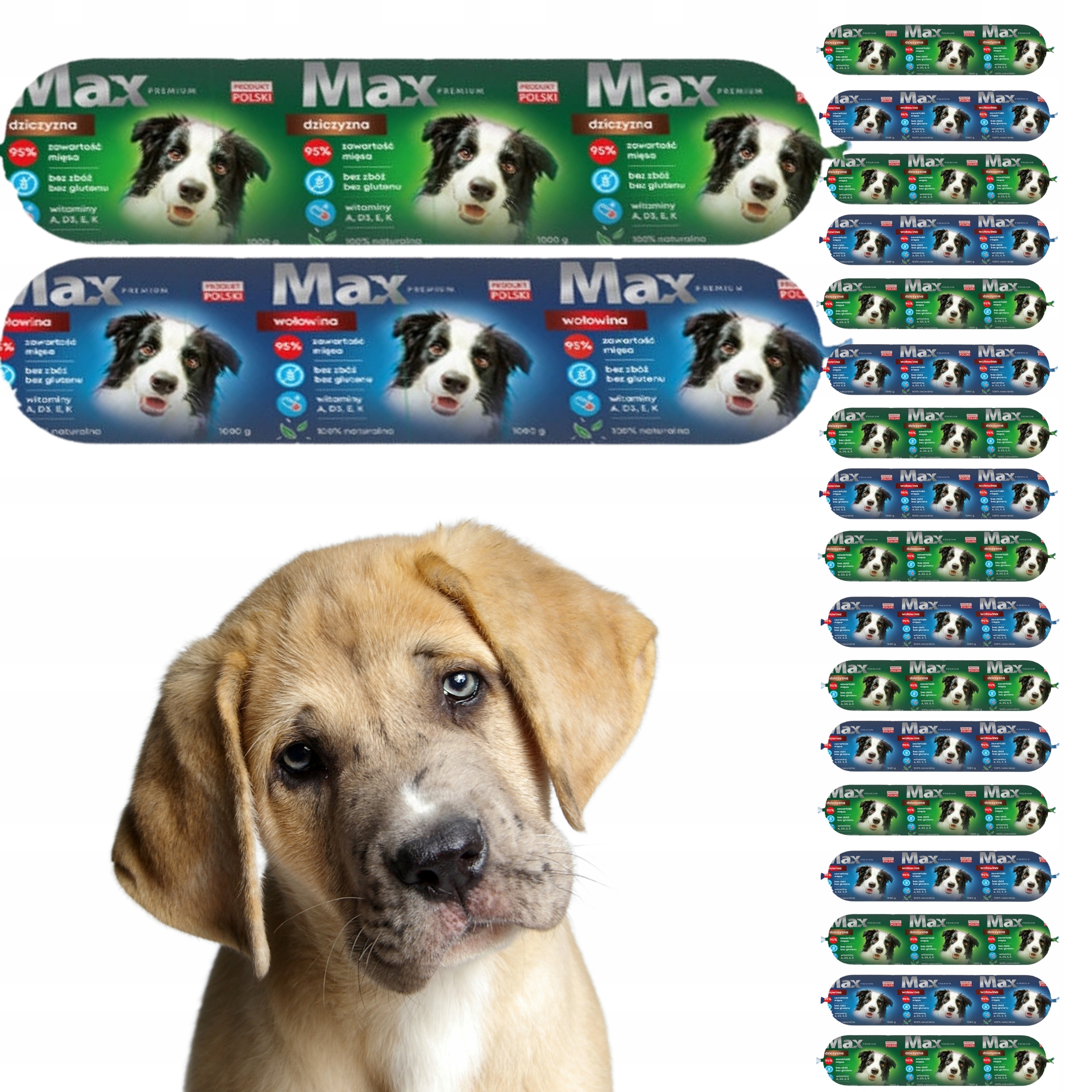 Levně 19x1 kg Krmivo pro psa tyčinka hovězí zvěřina