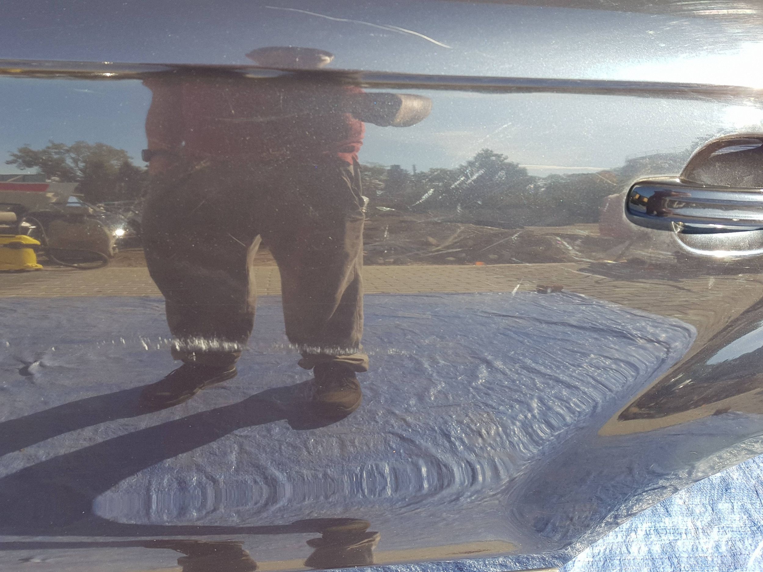 ajtó hátsó hátsó bal Audi Q7 4L lz5q