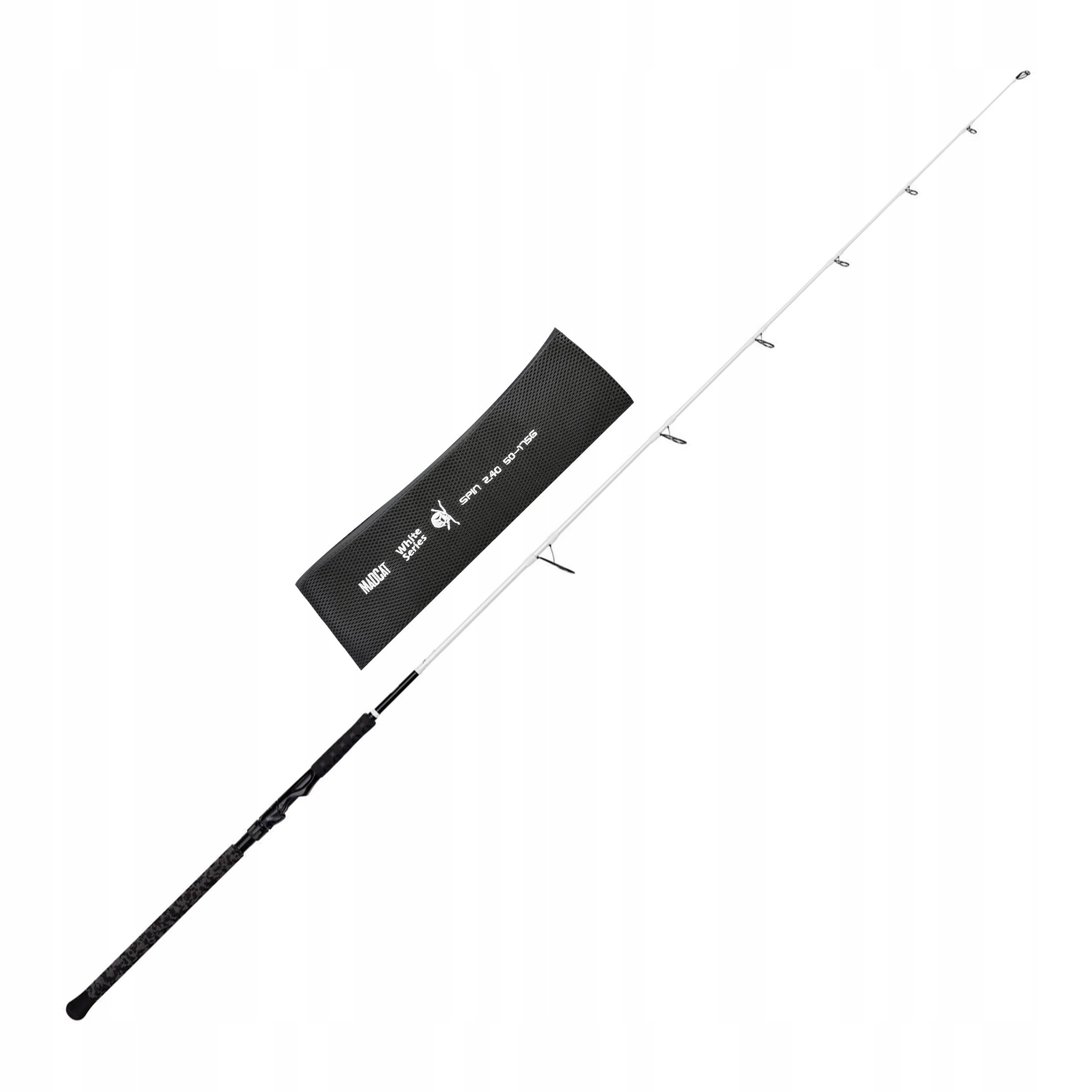 Wędka spinningowa Dam Madcat White Spin 2.40m 50-175g