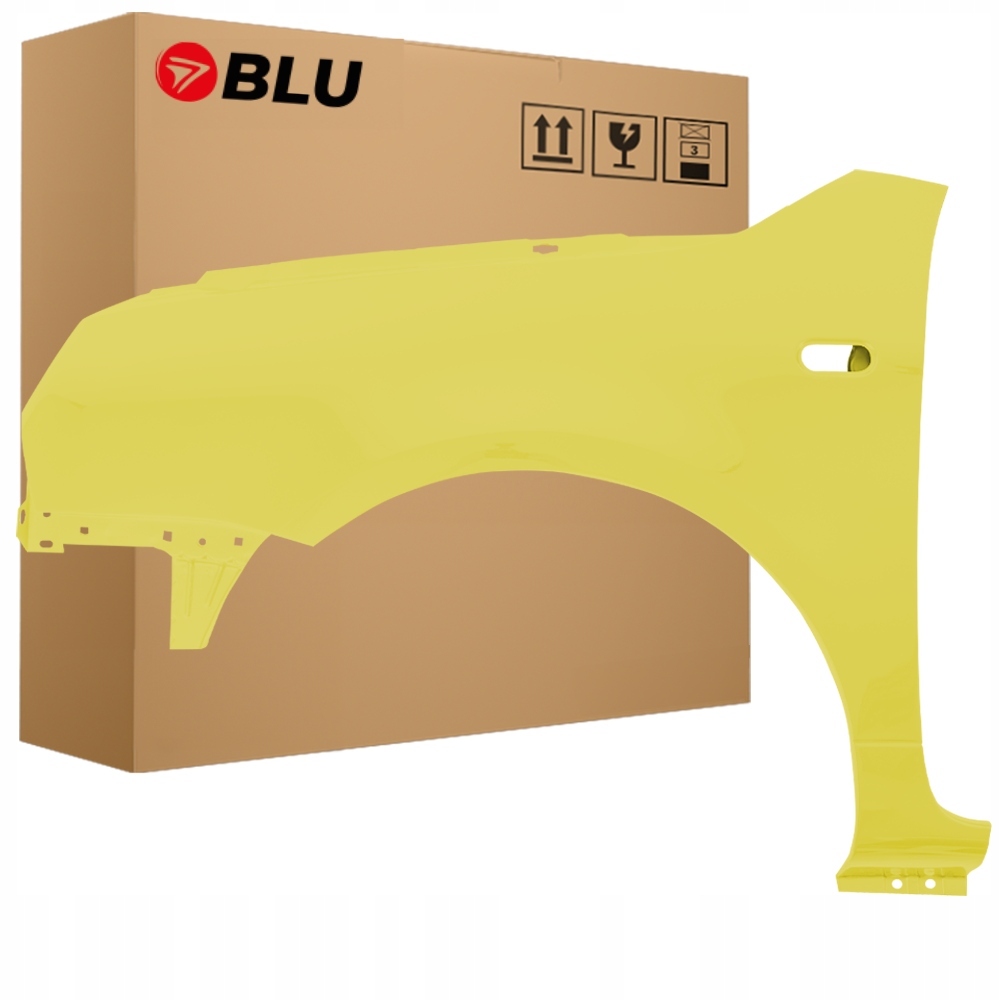 Blu Blatník Vw Lupo LD1B levý žlutý 98-05 přední