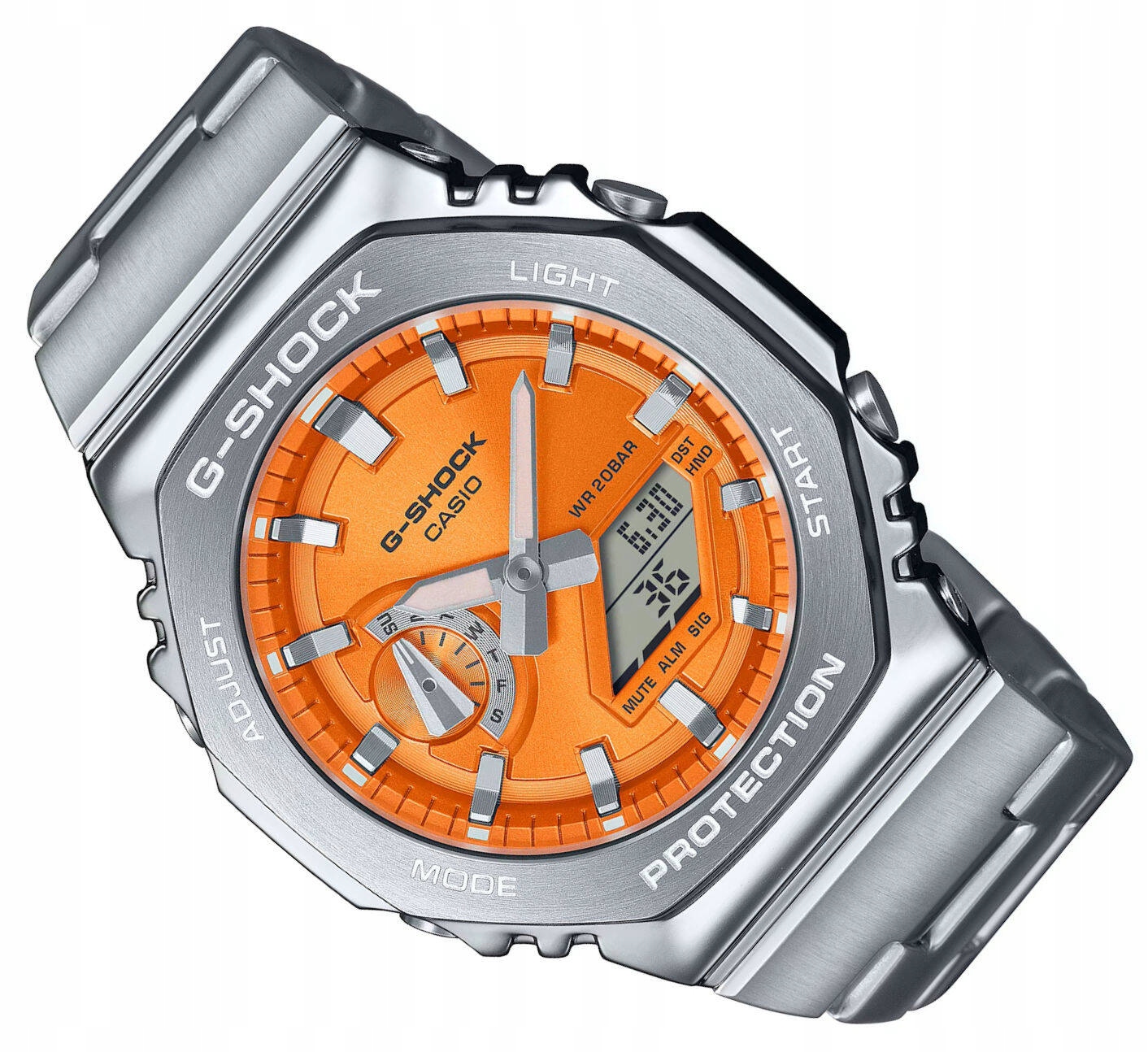 Sportovní Pánské Odolné Hodinky Casio G-shock G-steel GM-2110D-4AER