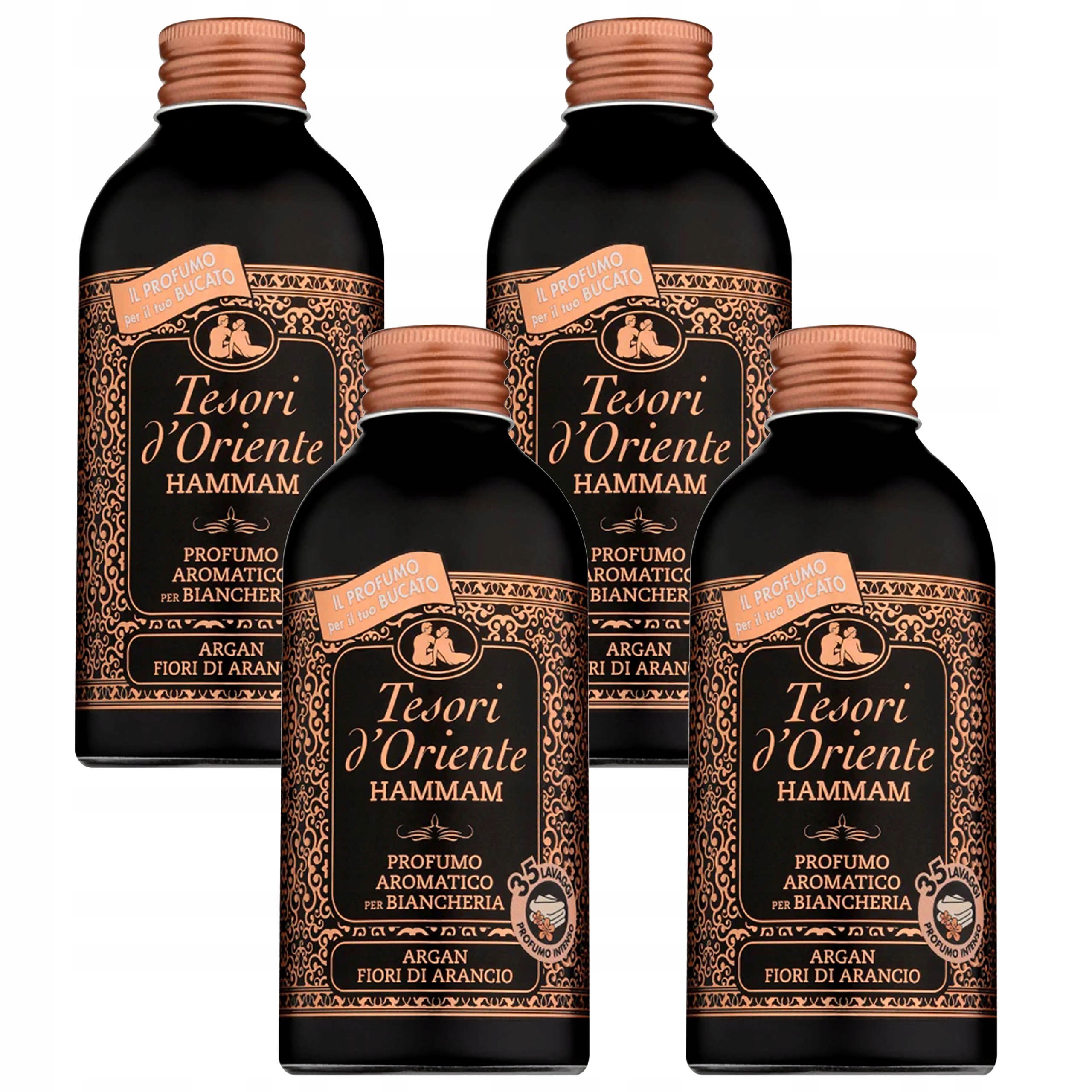 Levně Tesori d'Oriente Hammam parfém do prádla 250 ml x4