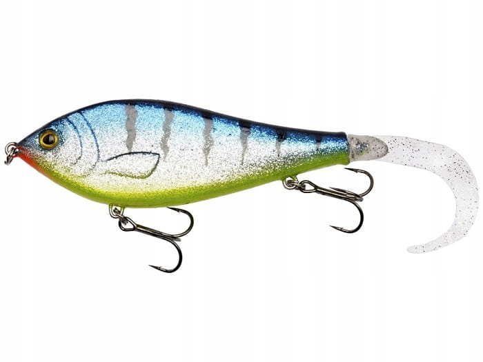 Wobler Dam Effzett Hybrid Jerk 14cm 56 Crazy Tiger