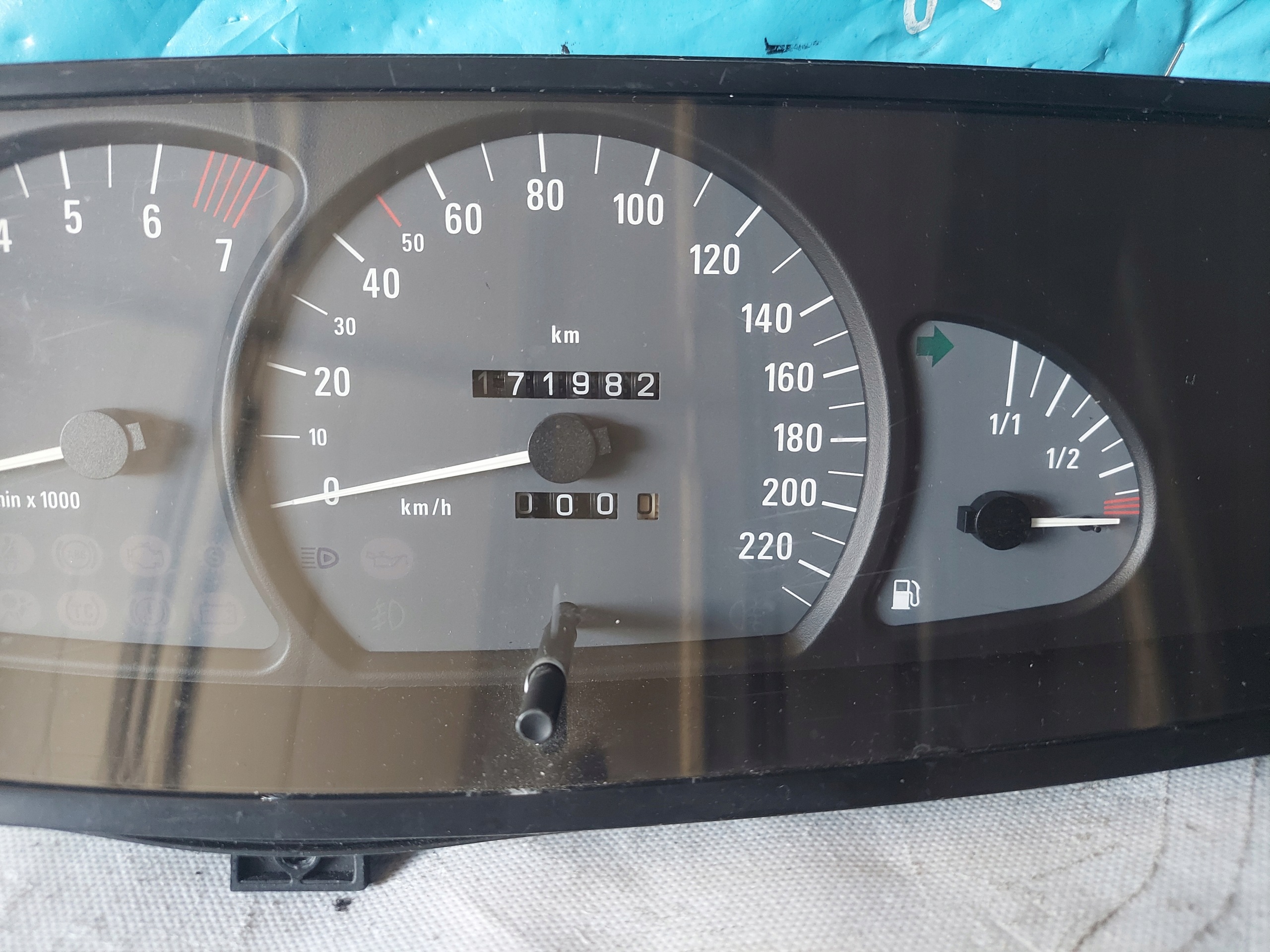 dials clock OMEGA B 2.2 16V 09228408AA