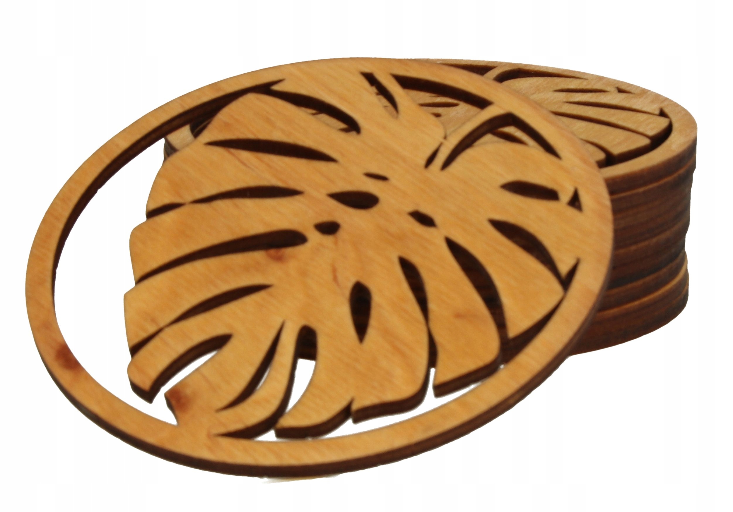 

Podkładki Pod Kubek Szklankę Monstera 10 Szt