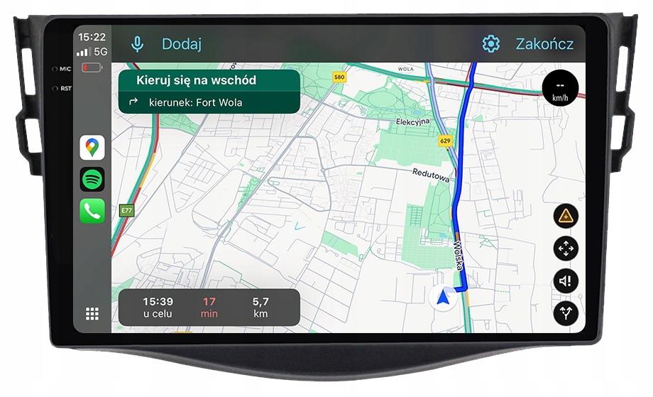 Toyota RAV4 2006-2012 Rádio Navigace Android TS20 12GB/256GB 2K Qled