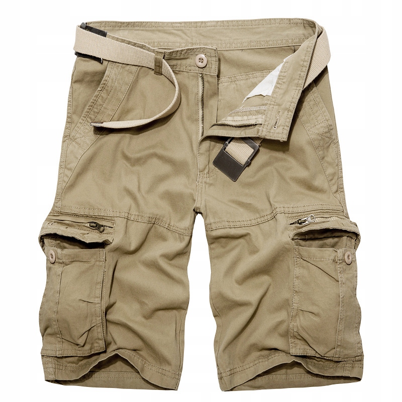 

Spodenki Bojówki Meskie Krótkie Khaki r.33