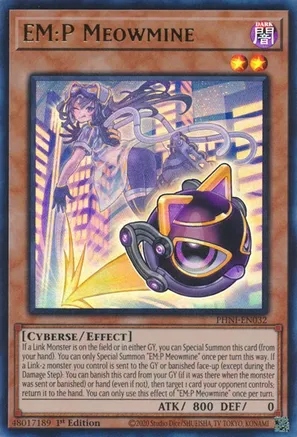 Yu-Gi-Oh! TCG: EM:P Meowmine (PHNI)
