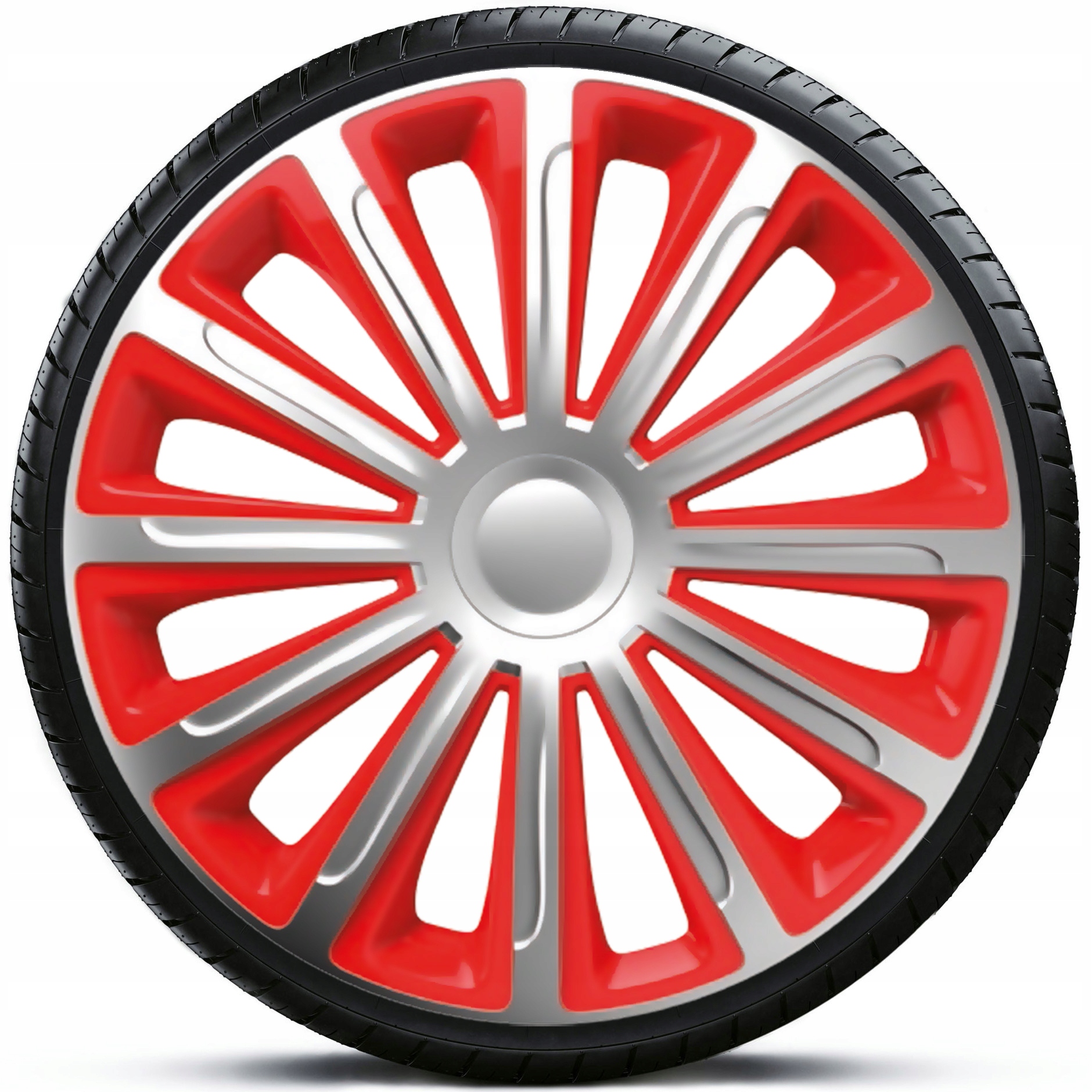 4x Poklice 15 pro Peugeot Renault Citroen Ford Volvo Fiat Alfa Romeo Dacia