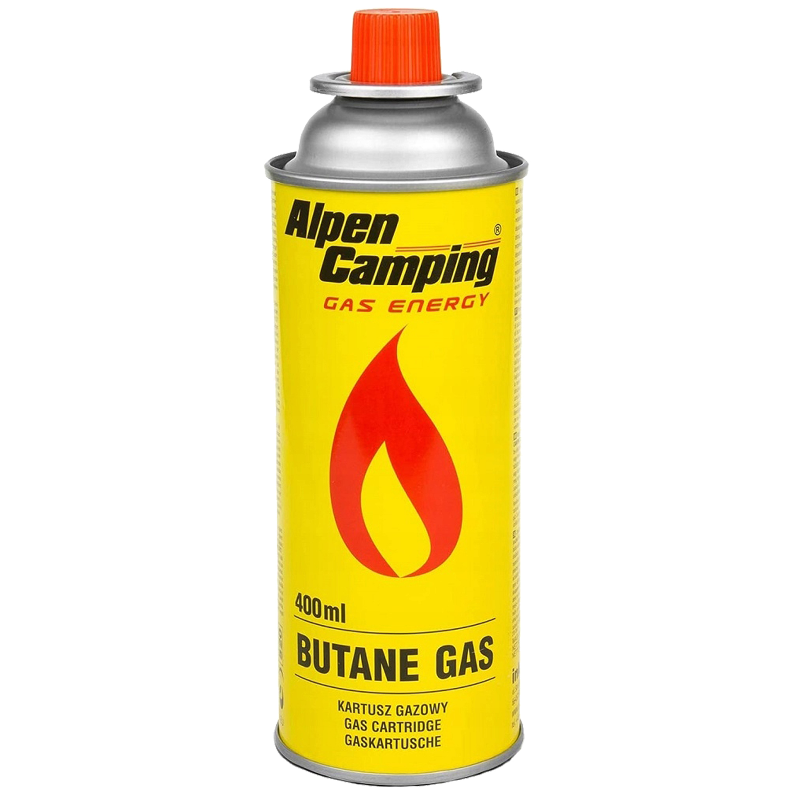 PALNIK GAZOWY M-961C + LUTOWNICZY RK 5001T + 4x NABÓJ KARTUSZ ALPEN CAMPING Temperatura maksymalna płomienia 1300°C