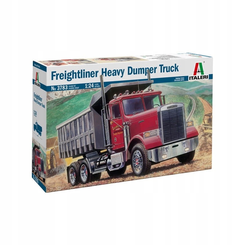 Italeri 3783 Freightliner Těžký sklápěč Car Měřítko 1/24 Hobby Plast