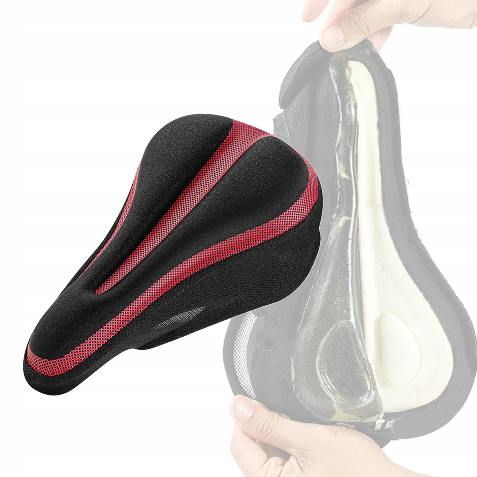 Silikonowe siodełko rowerowe łagodzi jazdę typu B, Marka Inna marka