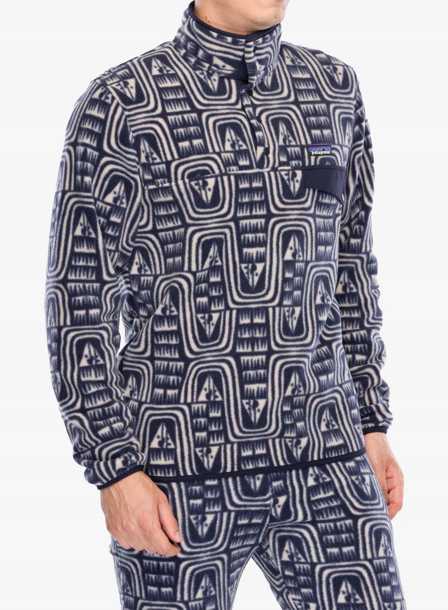 Lehká mikina Patagonia Synch Snap-T Mikina