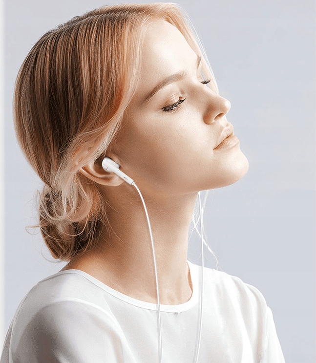 ORYGINALNE SŁUCHAWKI HUAWEI do P20 P30 PRO USB-C Kolor biały