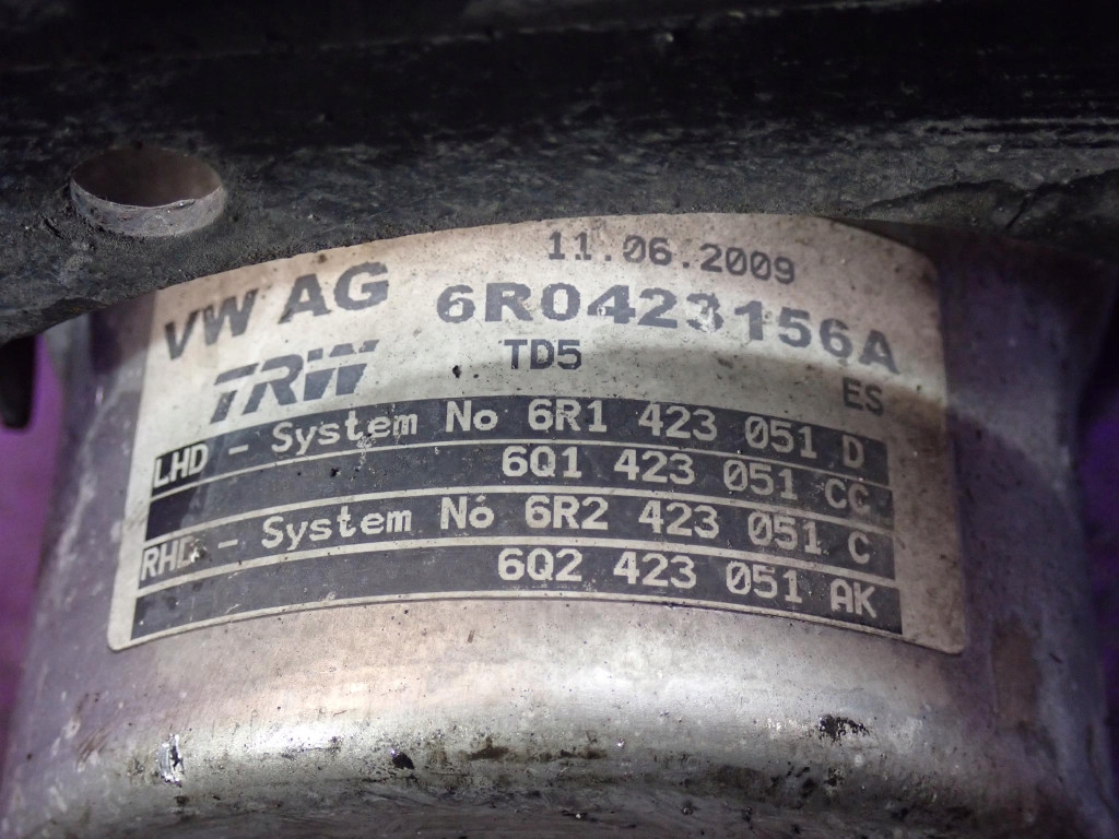 servo pump VOLKSWAGEN POLO 9N A0010530