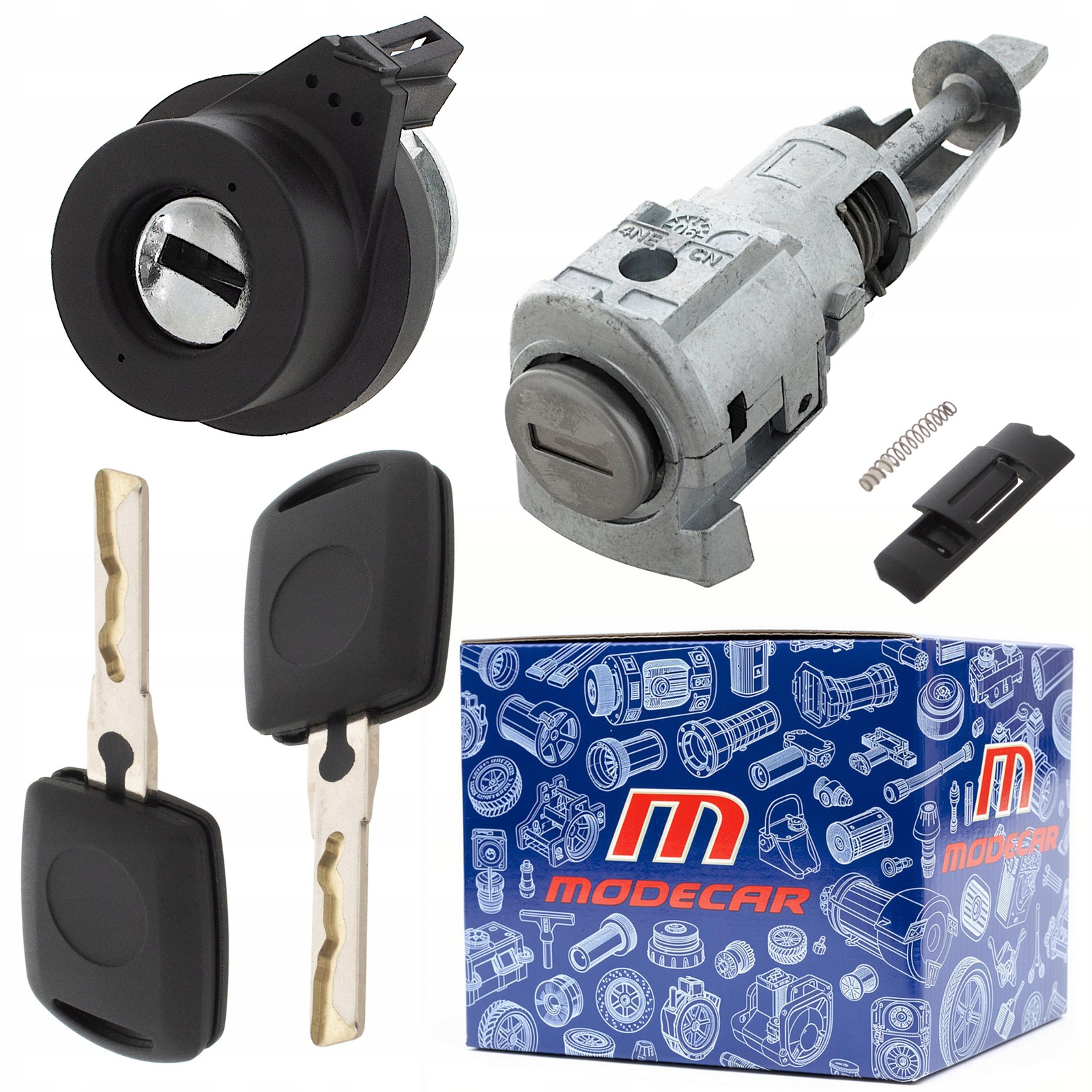 Vložka Zámku Levých Dveří Spínač Zapalování pro Škoda Fabia I Octavia