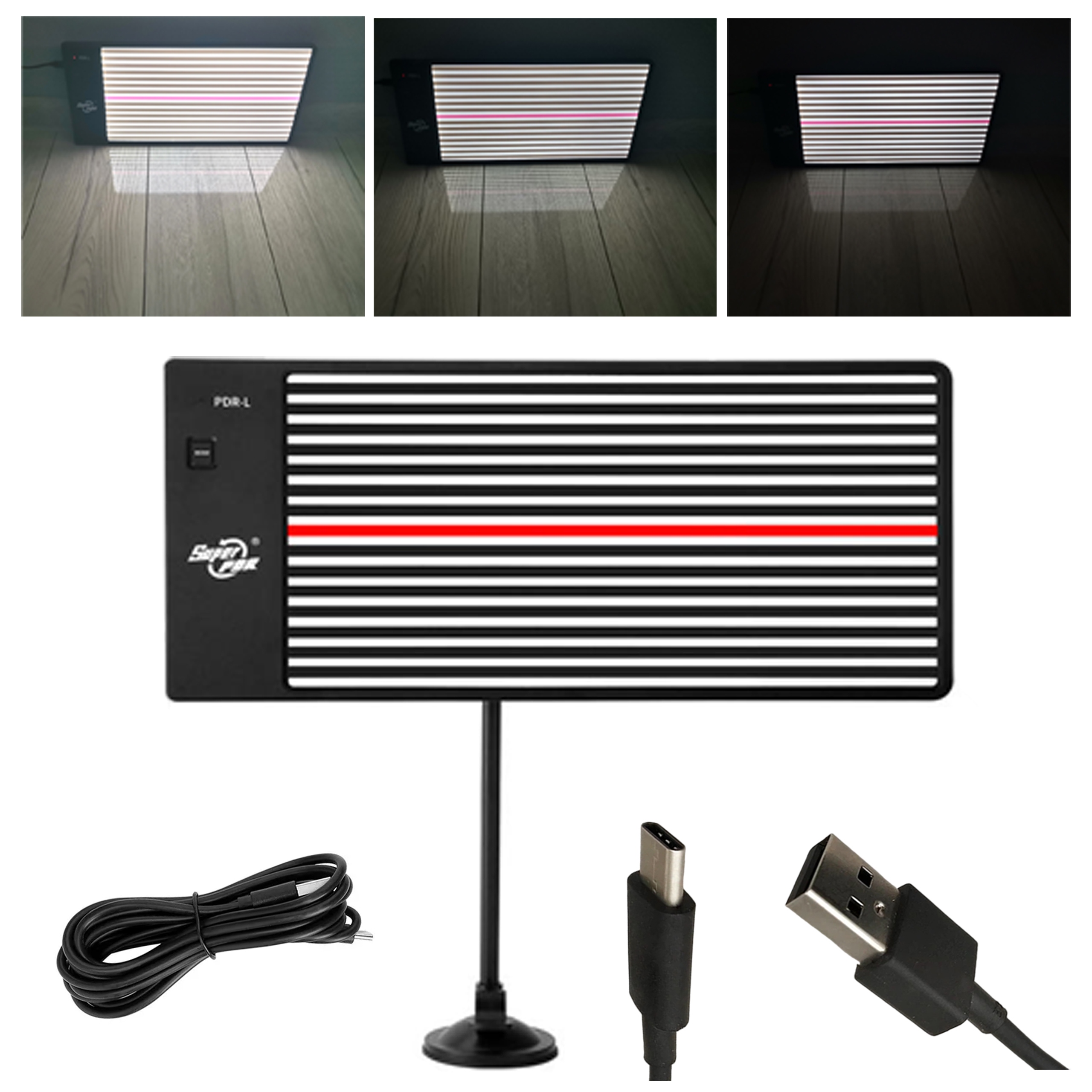 Lampa led pdr liniowa refleksyjna do lokalizacji wyciągania wgnieceń Mocna